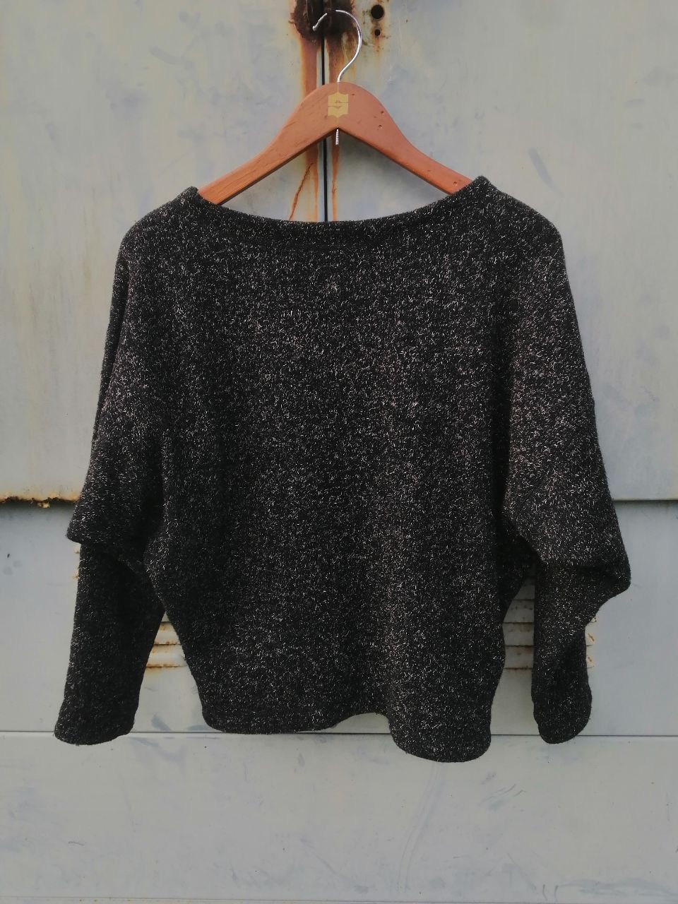 Designer Vintage 1990s Issey Miyake Wool Blend Dolman Sleeve Sweater Size US S / EU 44-46 / 1 - 6 Thumbnail