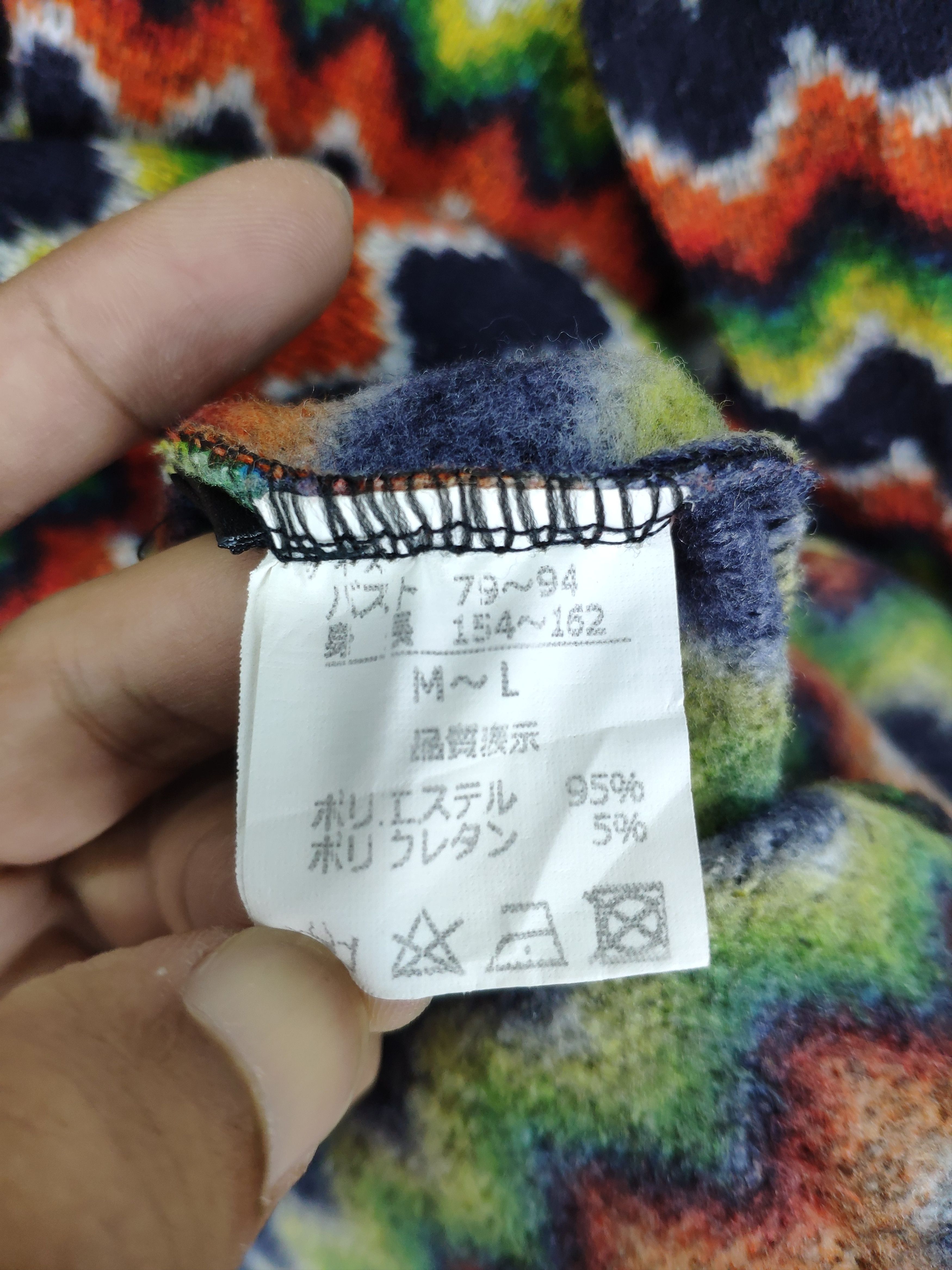 Aran Sweater Market × Japanese Brand × Rainbow Vintage Sweater Rainbow Turtle Neck Size US M / EU 48-50 / 2 - 10 Thumbnail