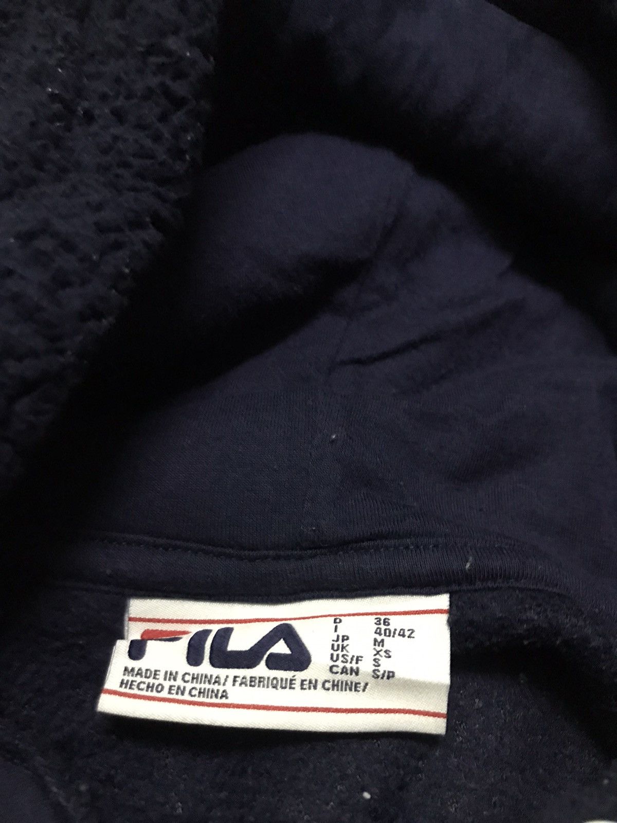 Fila Fila fleece hoodie Size US M / EU 48-50 / 2 - 5 Thumbnail