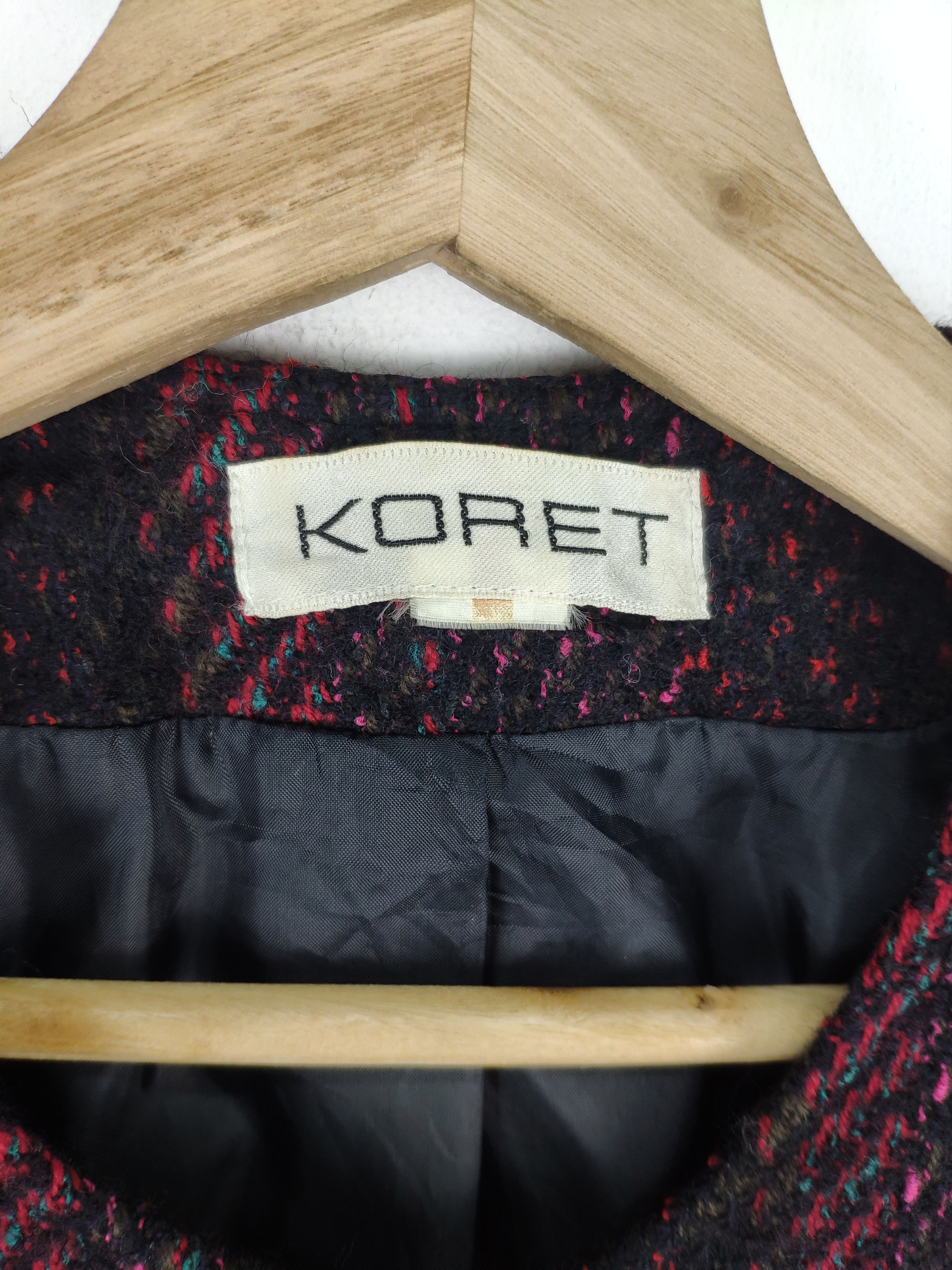 Japanese Brand × Vintage Vintage Wool Cardigan Button Up Size M / US 6-8 / IT 42-44 - 3 Thumbnail