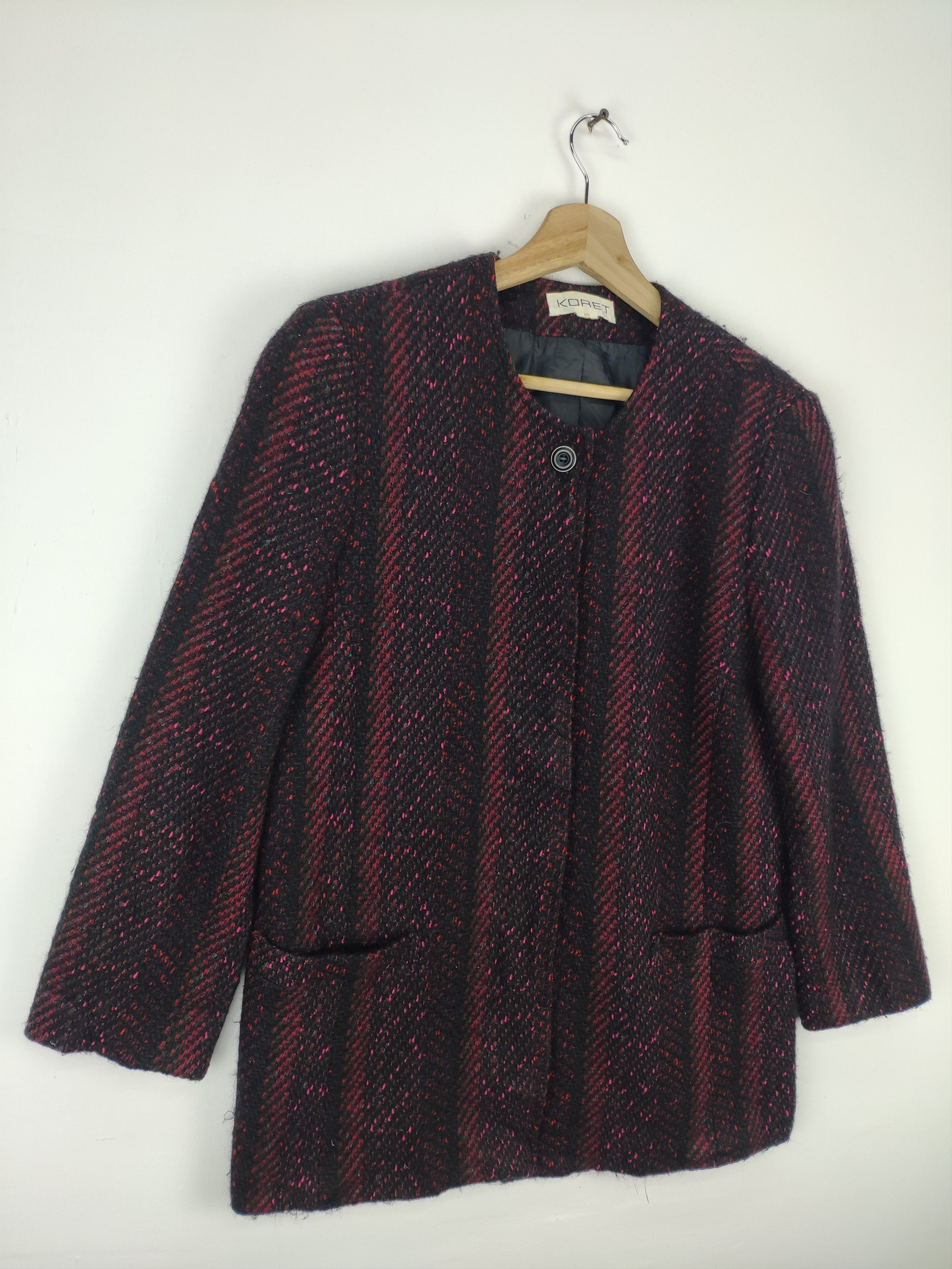 Japanese Brand × Vintage Vintage Wool Cardigan Button Up Size M / US 6-8 / IT 42-44 - 7 Thumbnail