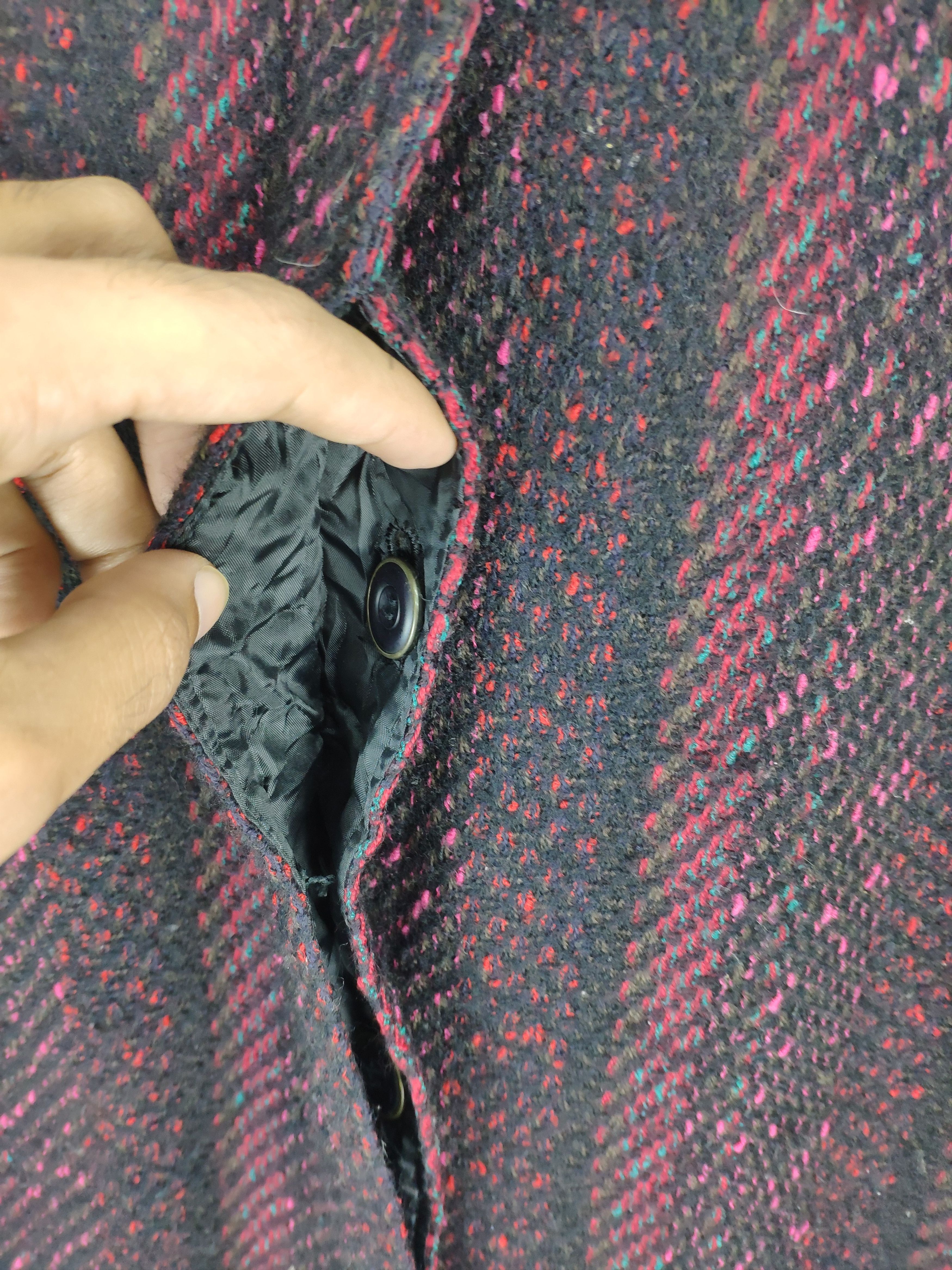 Japanese Brand × Vintage Vintage Wool Cardigan Button Up Size M / US 6-8 / IT 42-44 - 13 Thumbnail