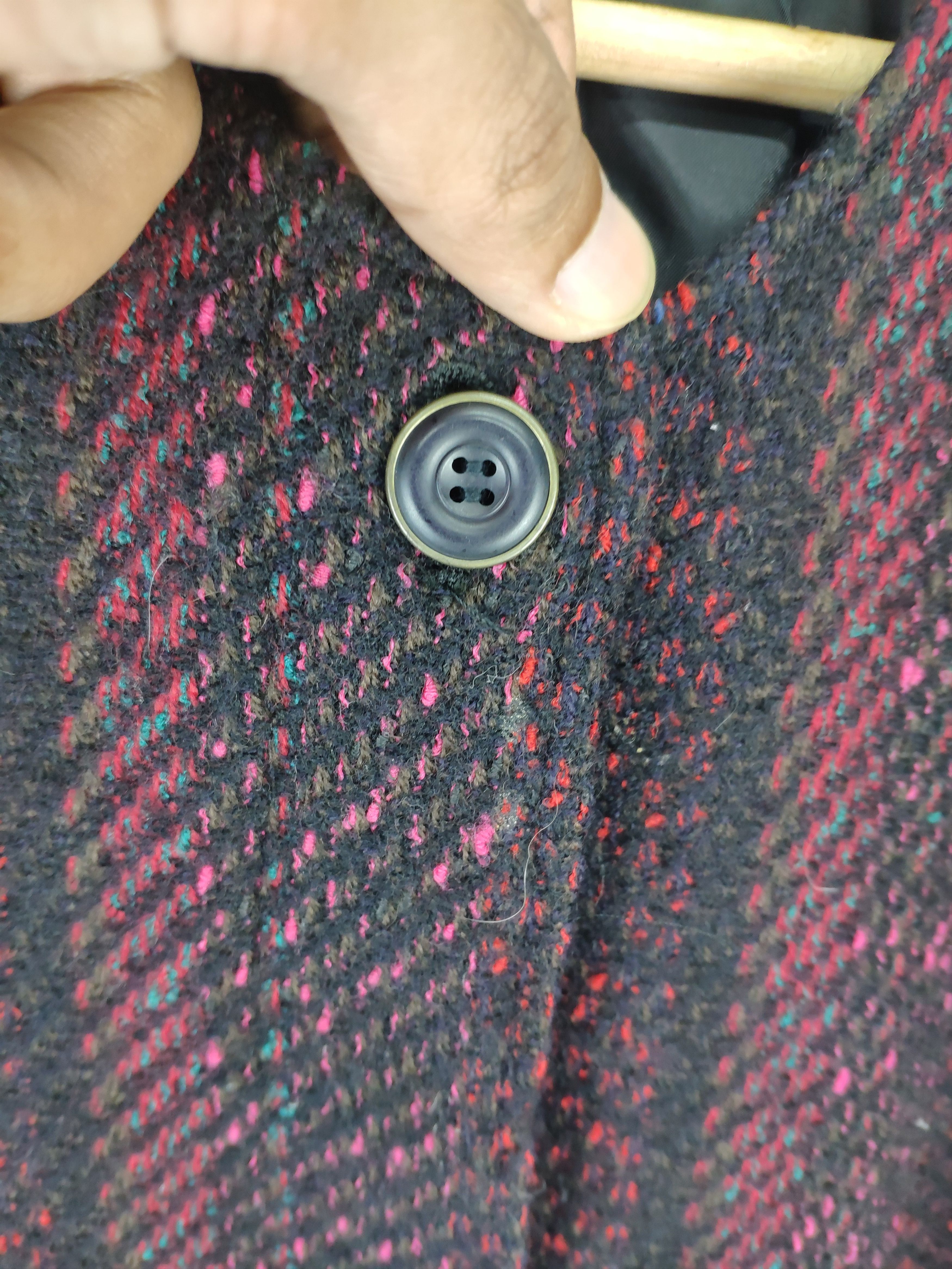 Japanese Brand × Vintage Vintage Wool Cardigan Button Up Size M / US 6-8 / IT 42-44 - 12 Thumbnail