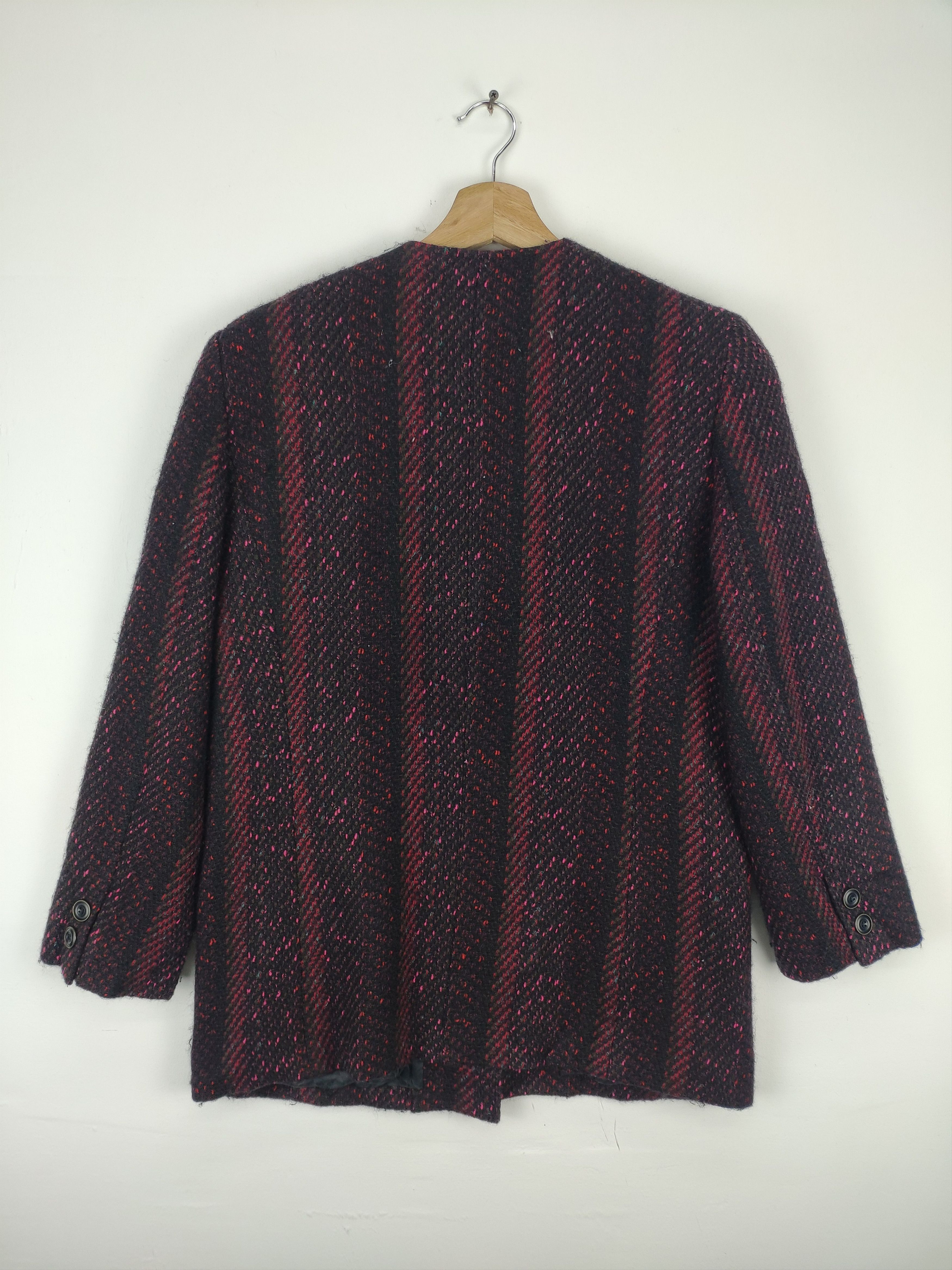 Japanese Brand × Vintage Vintage Wool Cardigan Button Up Size M / US 6-8 / IT 42-44 - 2 Thumbnail