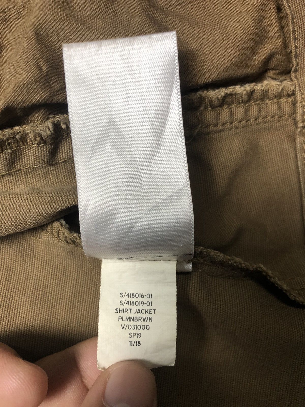 Gap × Japanese Brand Vintage GAP Shirt Jacket Size US S / EU 44-46 / 1 - 8 Thumbnail