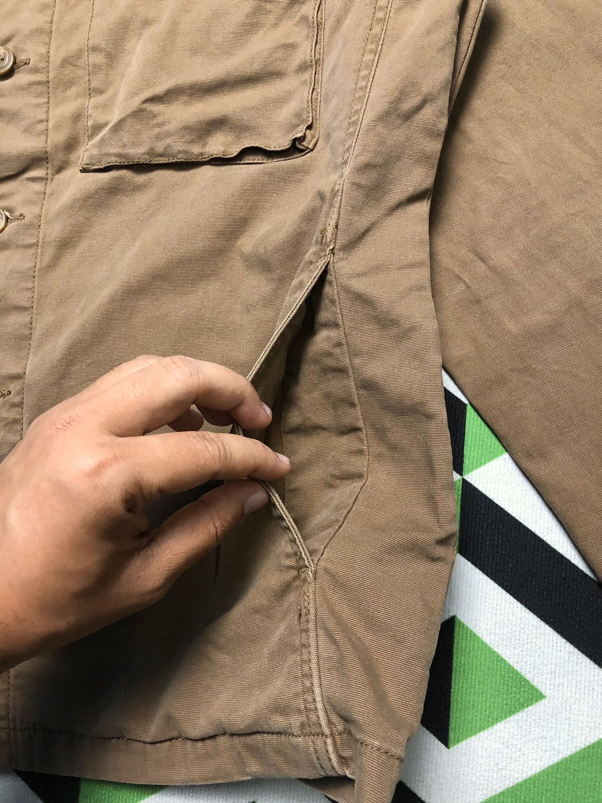 Gap × Japanese Brand Vintage GAP Shirt Jacket Size US S / EU 44-46 / 1 - 5 Thumbnail