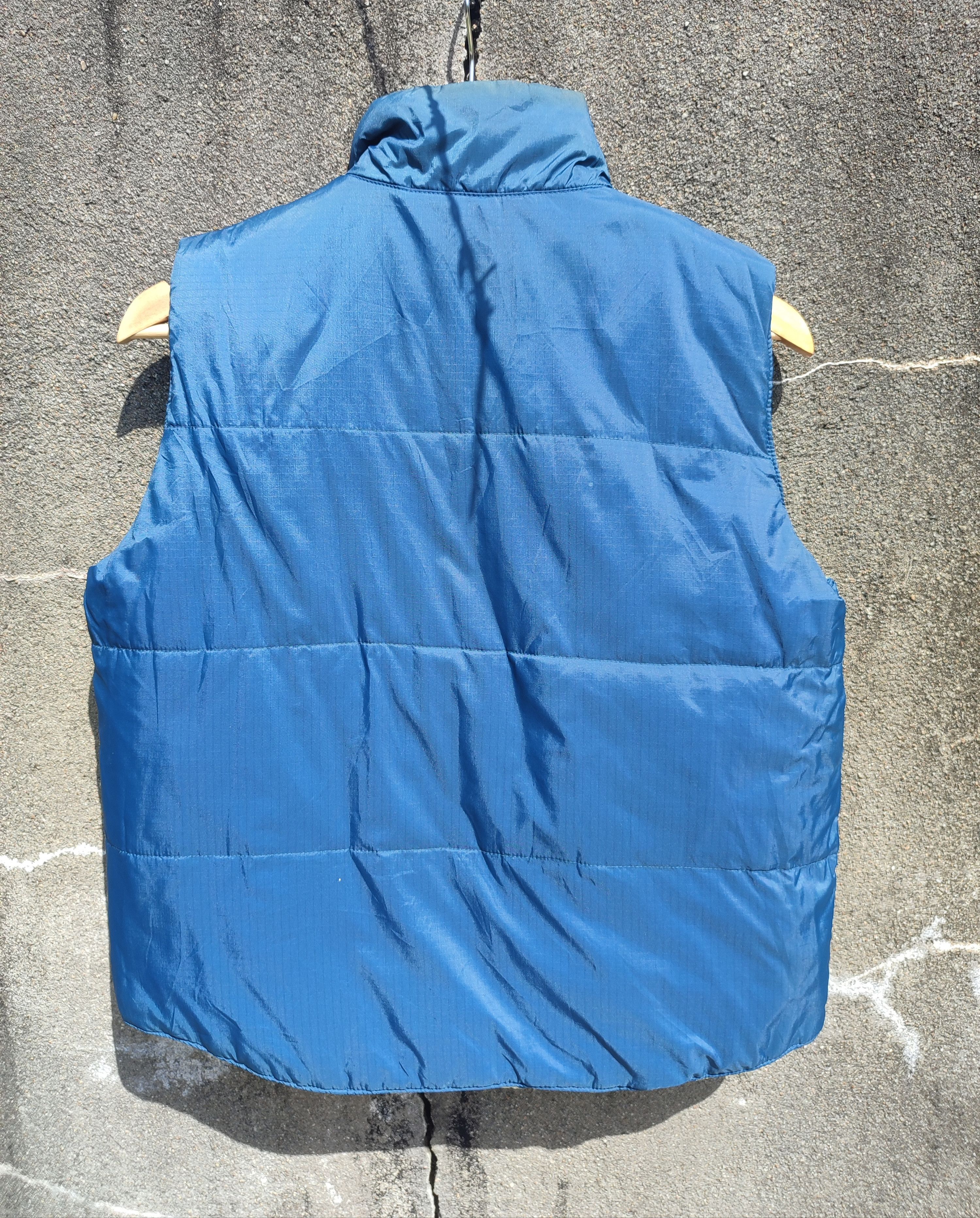 Quiksilver Roxy Reversible Puffer Vest – Floral x Clean Blue (Y2K) Size US S / EU 44-46 / 1 - 13 Thumbnail