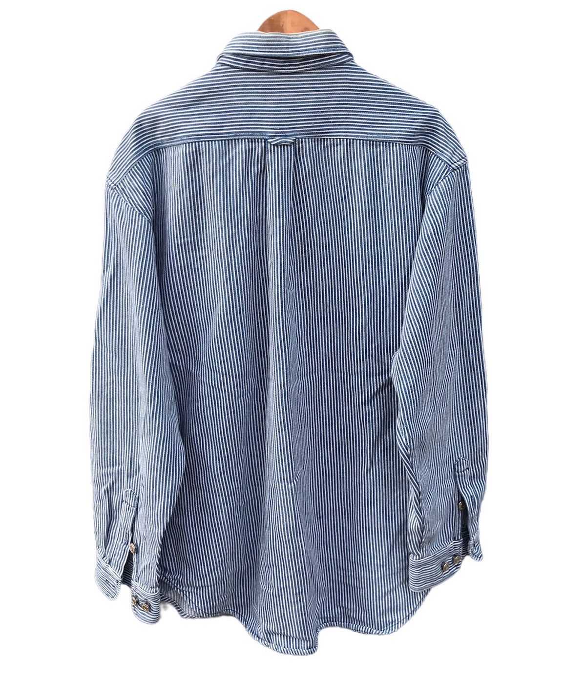 Japanese Brand × Vintage Vintage Antique club hikori double pocket shirts Size US M / EU 48-50 / 2 - 4 Thumbnail