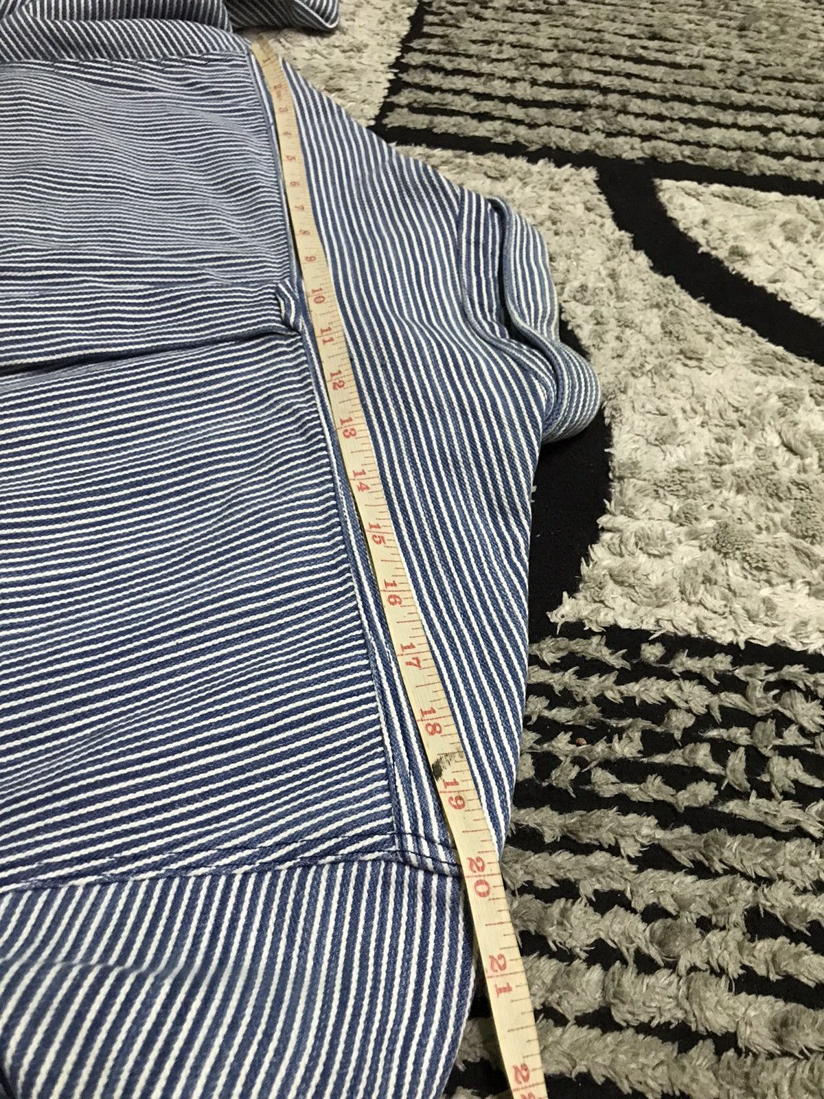 Japanese Brand × Vintage Vintage Antique club hikori double pocket shirts Size US M / EU 48-50 / 2 - 7 Thumbnail