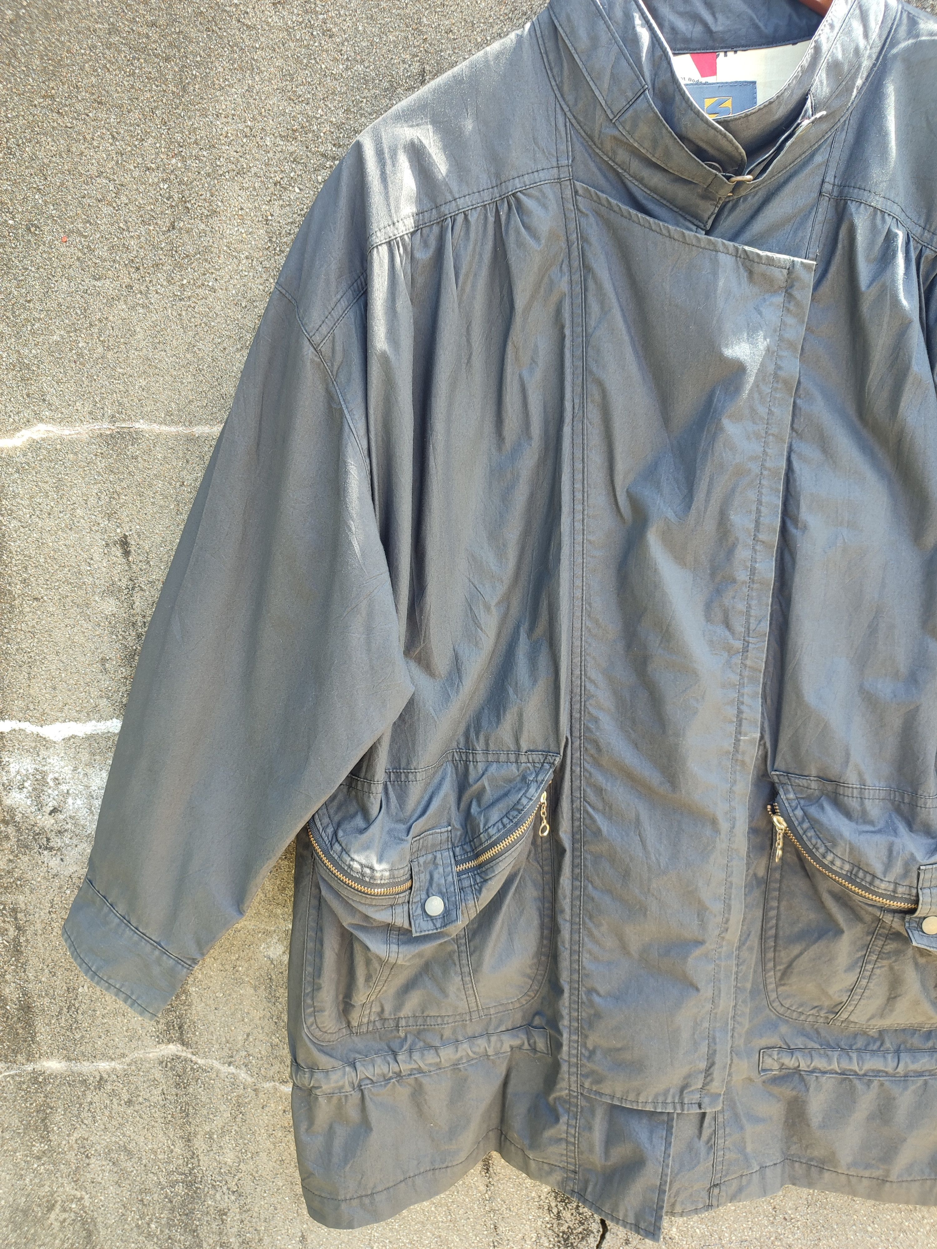 Japanese Brand Vintage SIMPLE LIFE Japan Jacket – Graphic Lining, 80s Style Size US XL / EU 56 / 4 - 5 Thumbnail