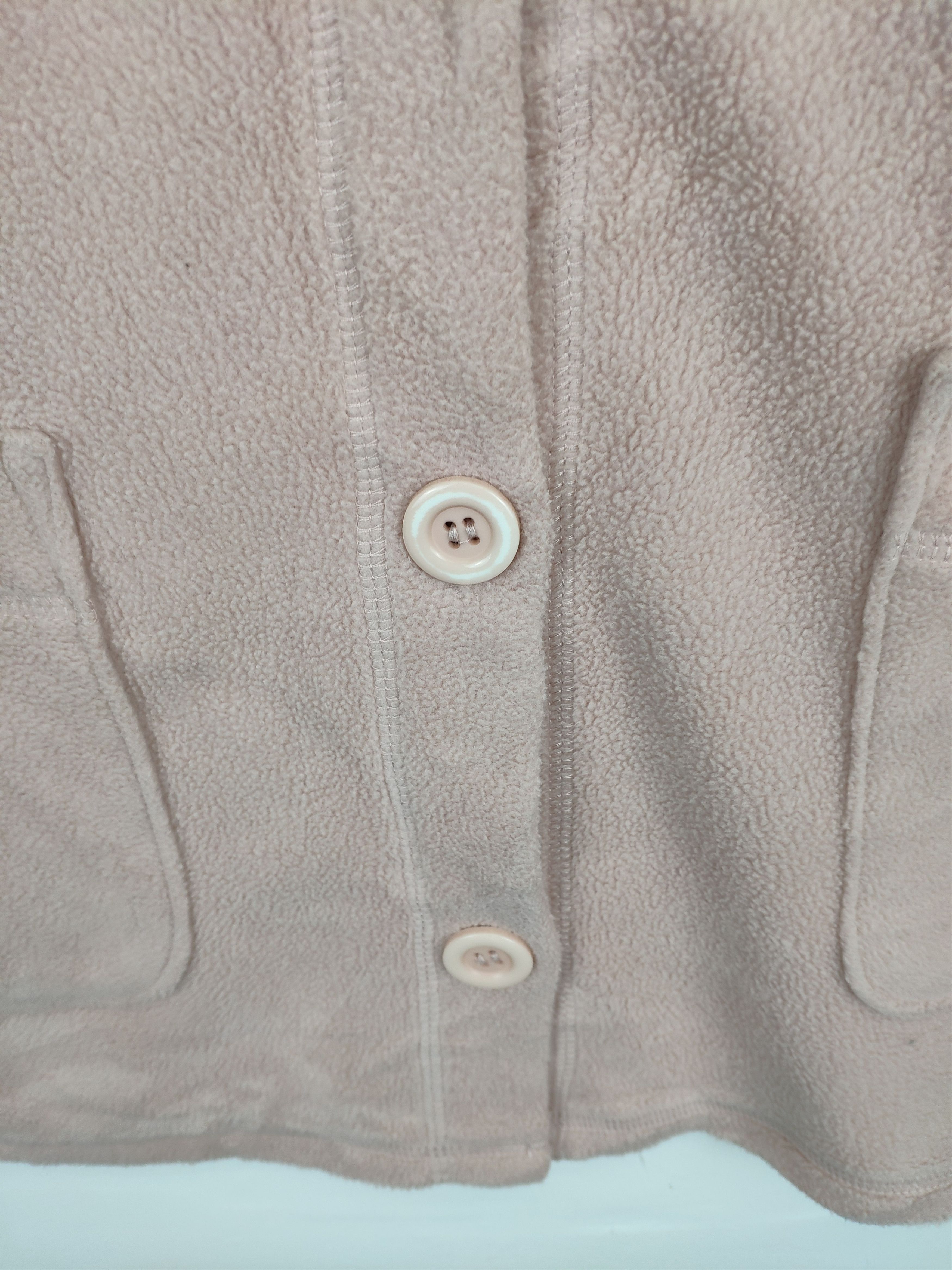 Japanese Brand × Vintage Women Cardigan Fleece Sweater Unbranded Size M / US 6-8 / IT 42-44 - 9 Thumbnail