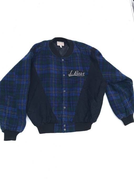 Wrangler Varsity Jacket Tartan Streetwear Jacket