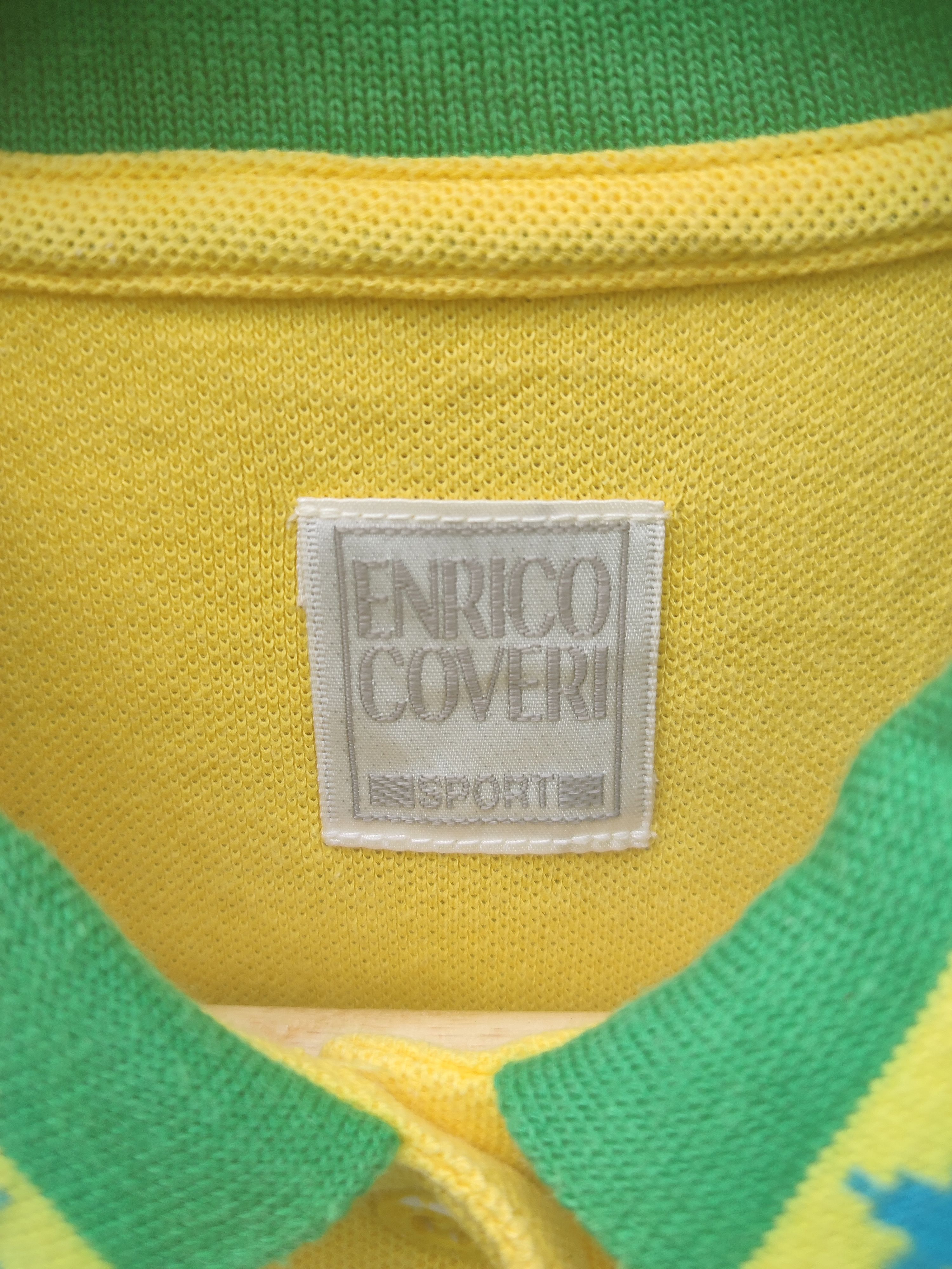 Designer × Enrico Coveri 🔥STEAL🔥 Enrico Coveri Sport Non Soloparigi Polo Tee Size US S / EU 44-46 / 1 - 12 Thumbnail