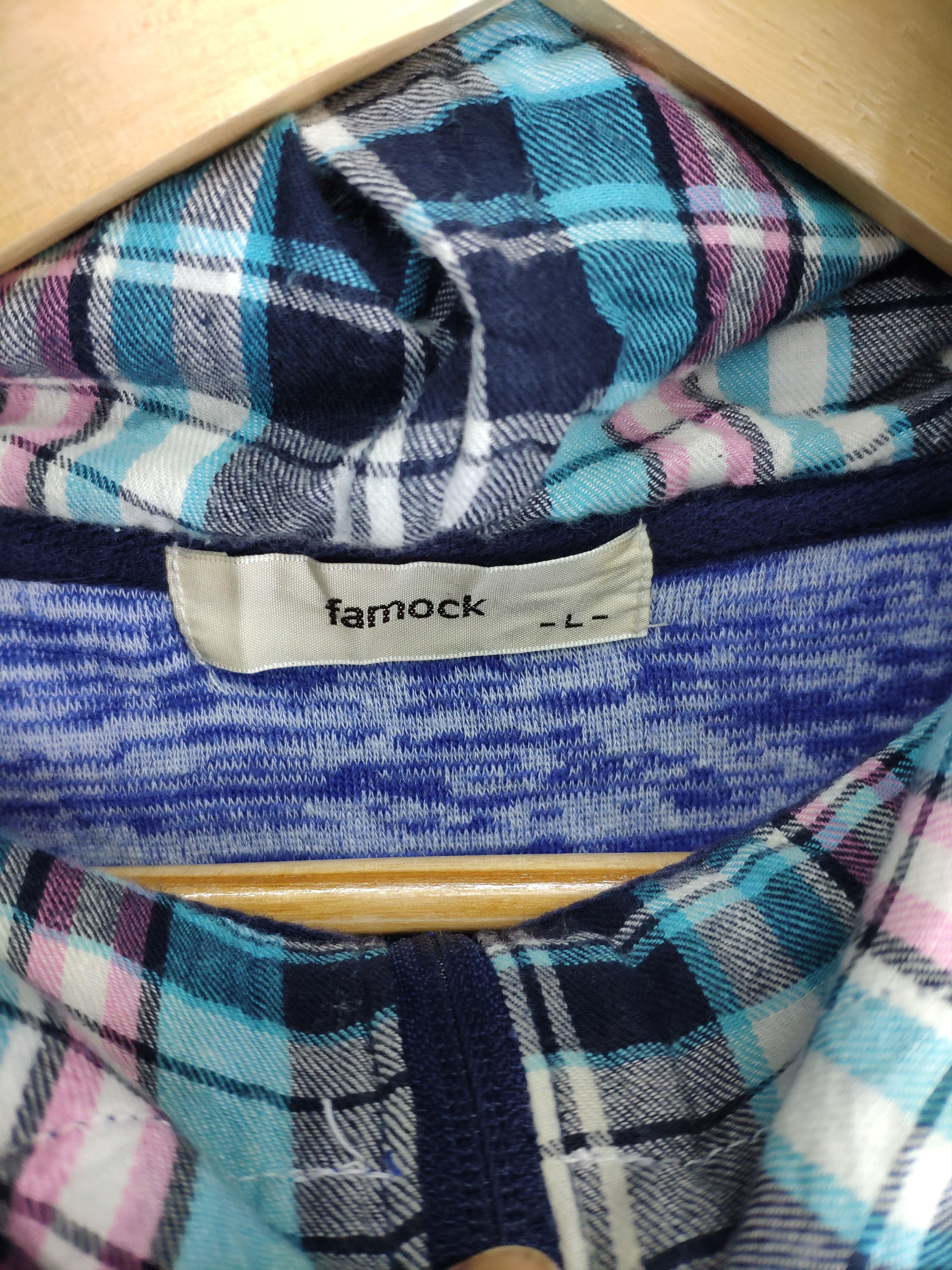 Japanese Brand Vintage Famock Hoodie Jacket Zip Up Size M / US 6-8 / IT 42-44 - 3 Thumbnail