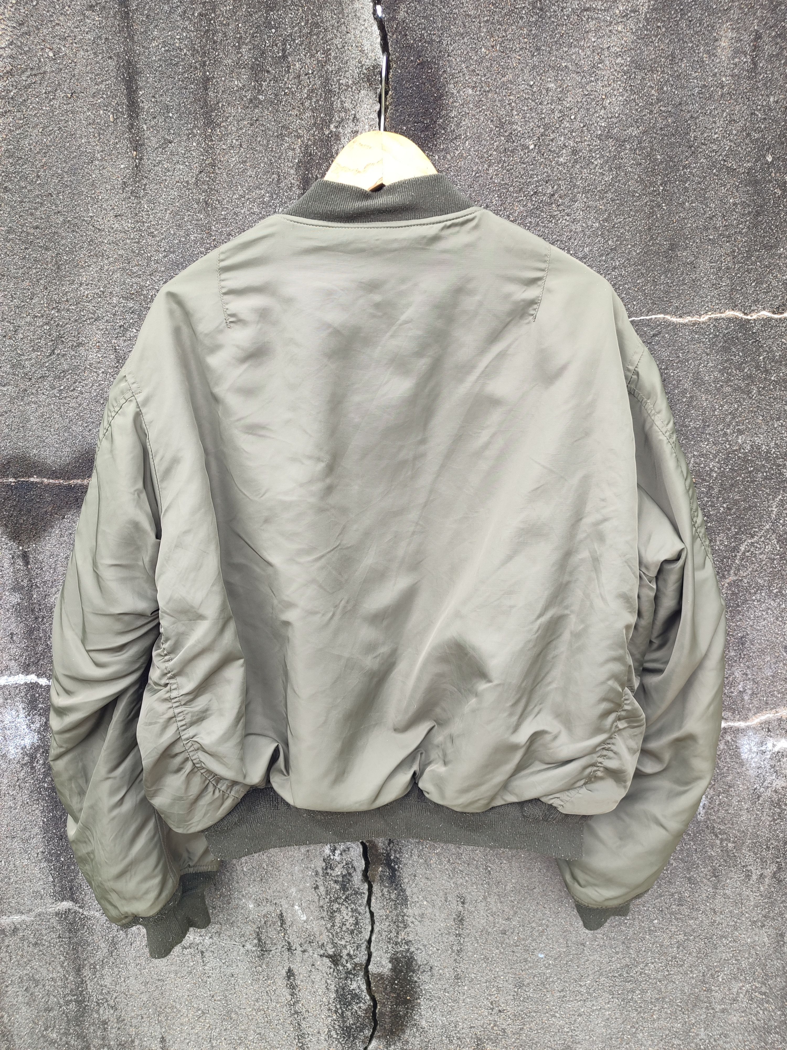 MOUSSY MOUSSY MA-1 Bomber Jacket – 3M Thinsulate, Military Style Size US XL / EU 56 / 4 - 2 Thumbnail