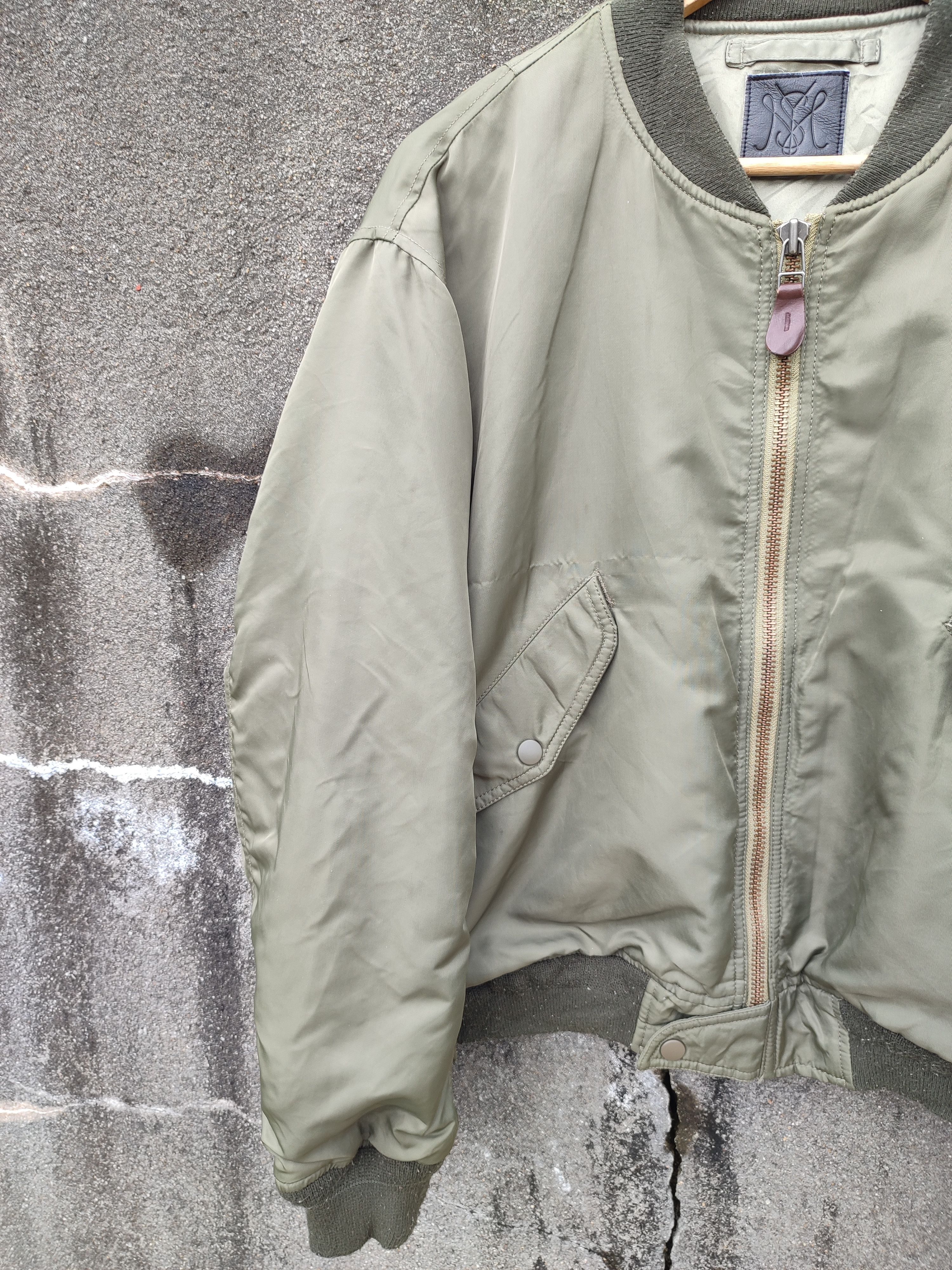 MOUSSY MOUSSY MA-1 Bomber Jacket – 3M Thinsulate, Military Style Size US XL / EU 56 / 4 - 9 Thumbnail