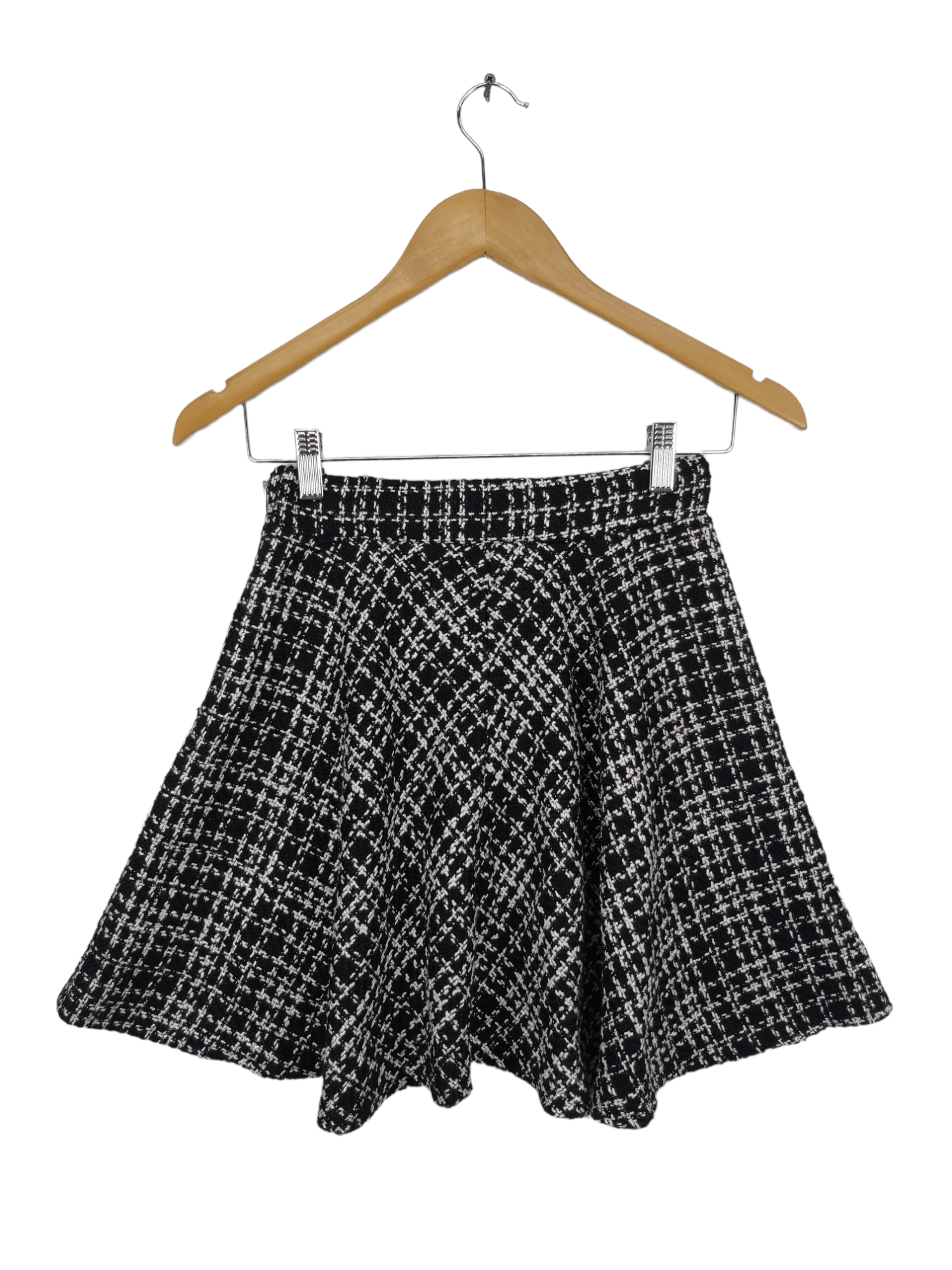 image of Avant Garde Inspired Chanel Tweed Skirt By One Way, Women's (Size 23)