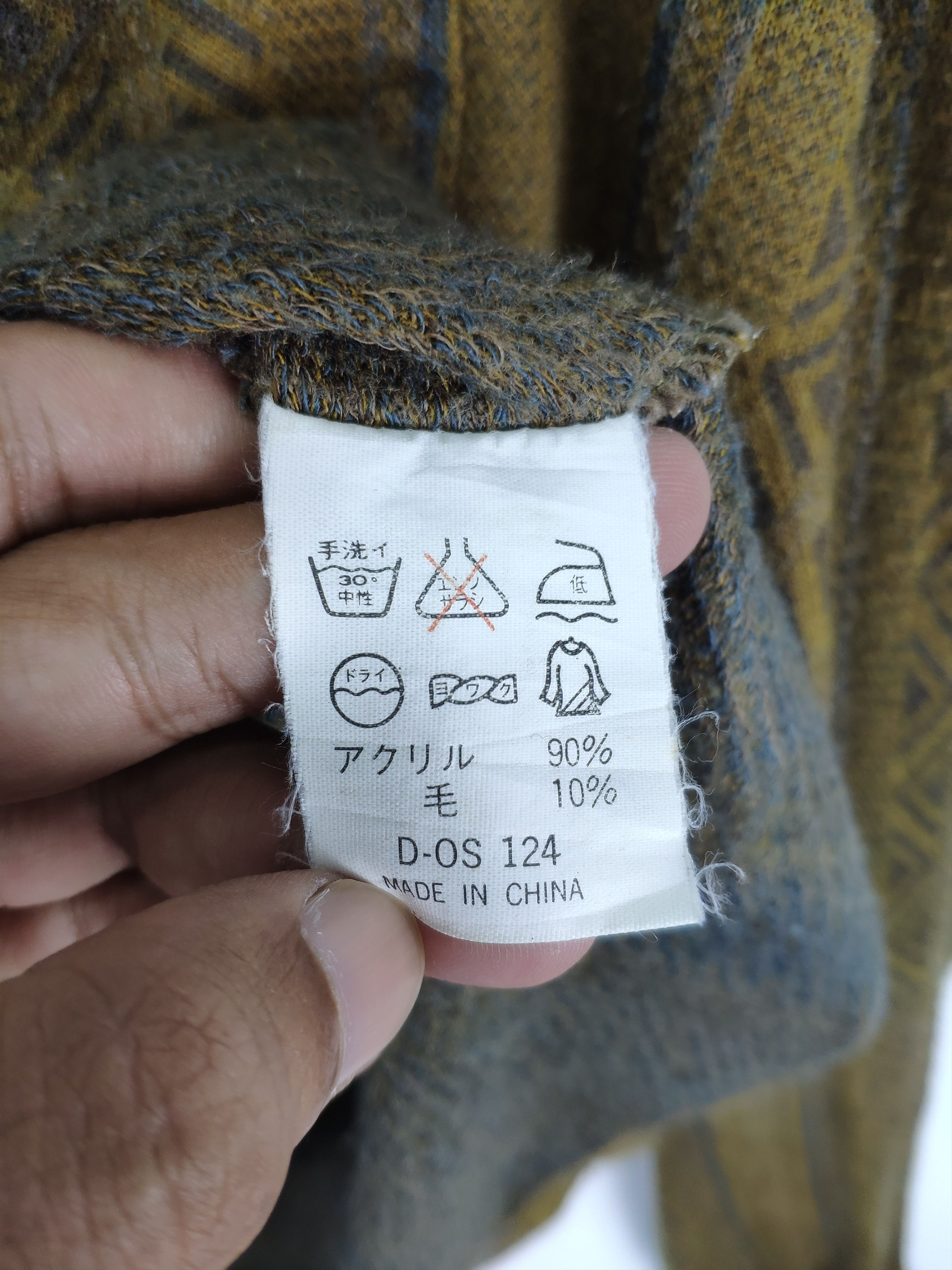 Japanese Brand × Vintage Vintage Wool Polo Shirt Long Sleeve Native Size US M / EU 48-50 / 2 - 10 Thumbnail