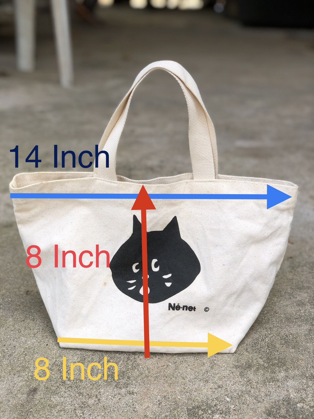 Ne-Net Né-net by ISSEY MIYAKE Tote bag Size ONE SIZE - 3 Thumbnail