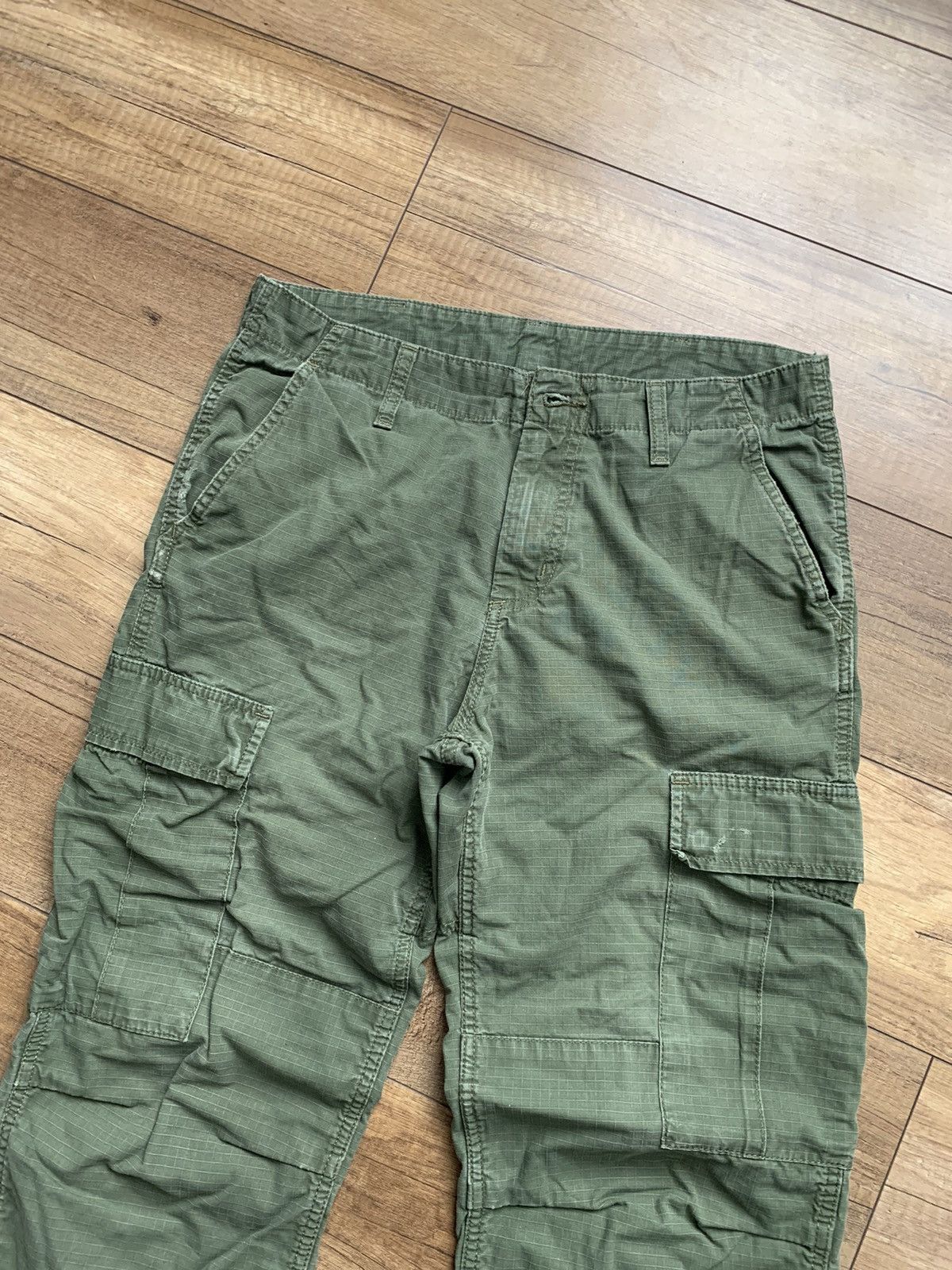 Carhartt Carhartt Cargo Regular Pants Vintage Distressed Size US 31 - 9 Thumbnail