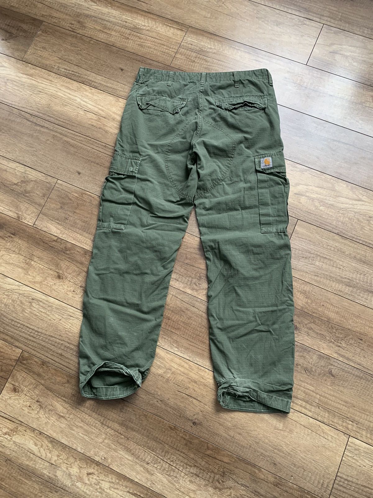 Carhartt Carhartt Cargo Regular Pants Vintage Distressed Size US 31 - 2 Thumbnail