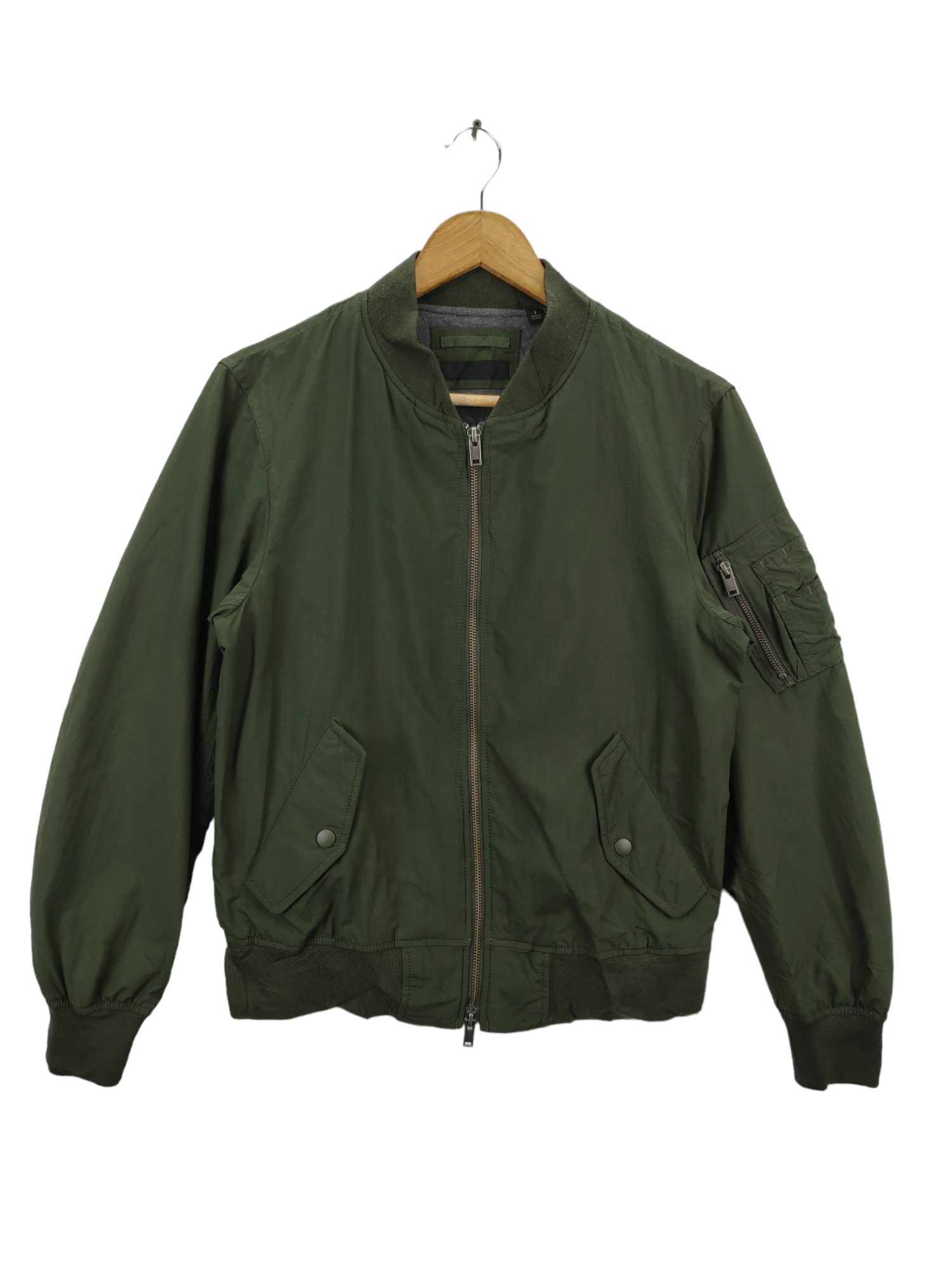 Japanese Brand × Uniqlo Uniqlo Bomber Jacket Alpha Industries Style Size US S / EU 44-46 / 1 - 1 Thumbnail