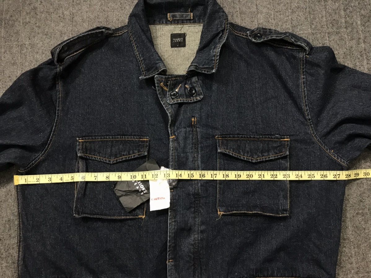 PERSON'S × Vintage 90s Person’s Indigo Denim Jacket Dark Wash Multi Pocket Size US XXL / EU 58 / 5 - 14 Thumbnail