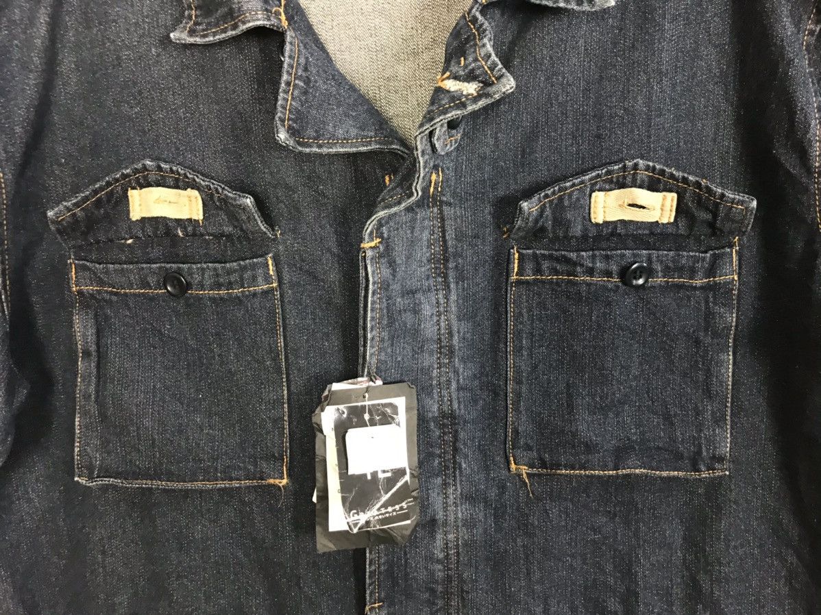 PERSON'S × Vintage 90s Person’s Indigo Denim Jacket Dark Wash Multi Pocket Size US XXL / EU 58 / 5 - 3 Thumbnail