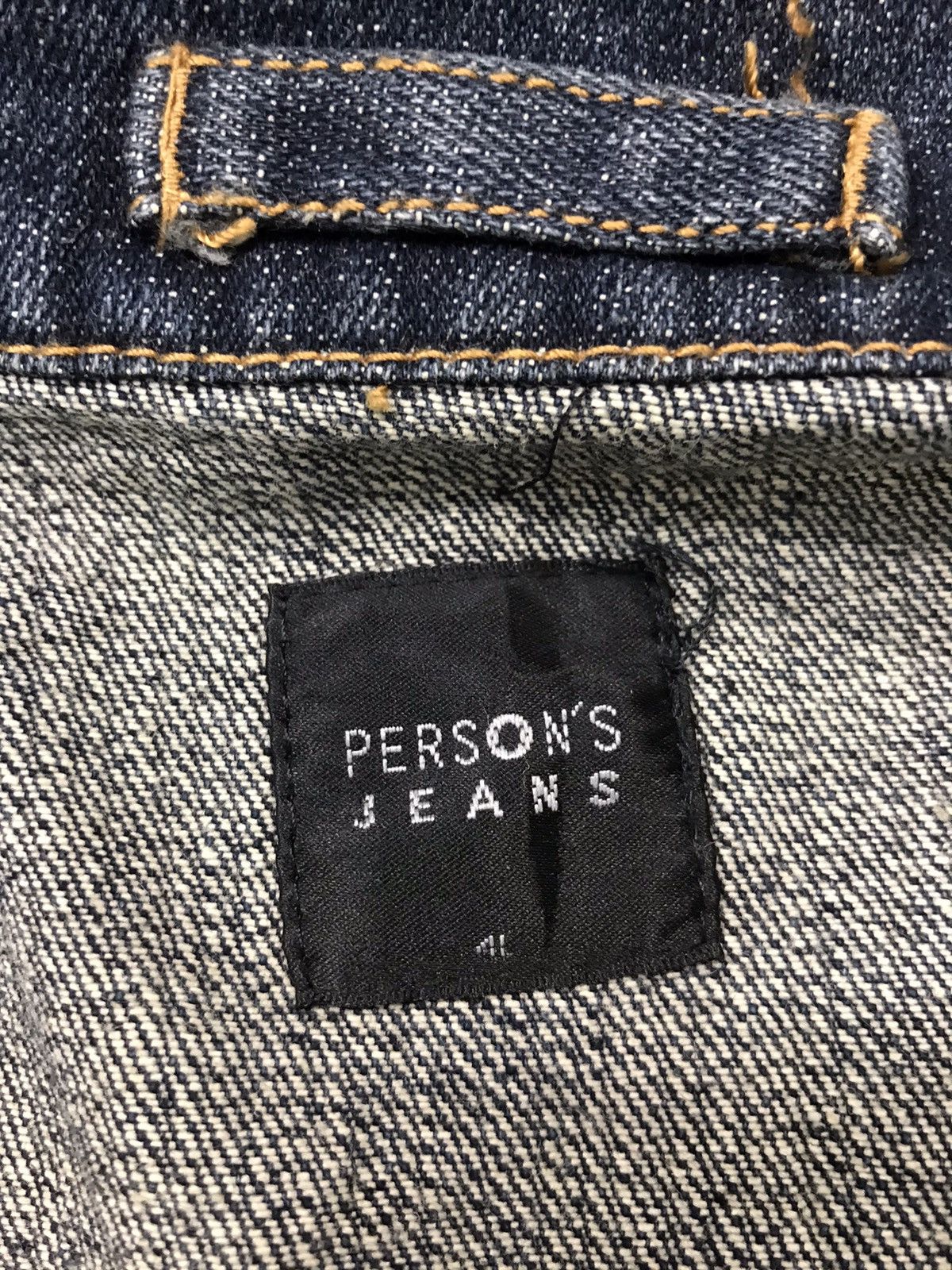 PERSON'S × Vintage 90s Person’s Indigo Denim Jacket Dark Wash Multi Pocket Size US XXL / EU 58 / 5 - 9 Thumbnail