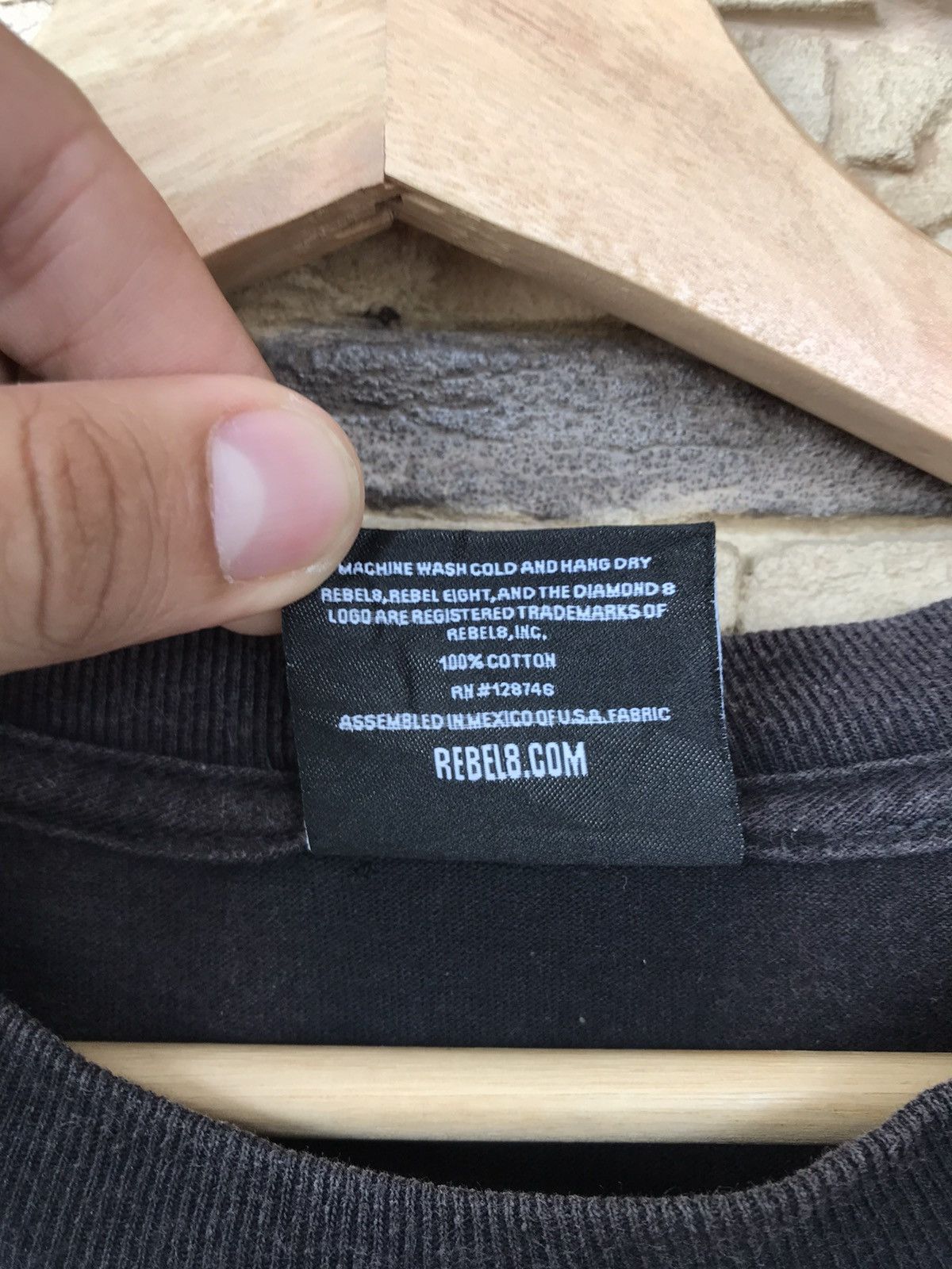 Rebel8 Rebel Eight Logo Tee skateboarding Size US M / EU 48-50 / 2 - 10 Thumbnail