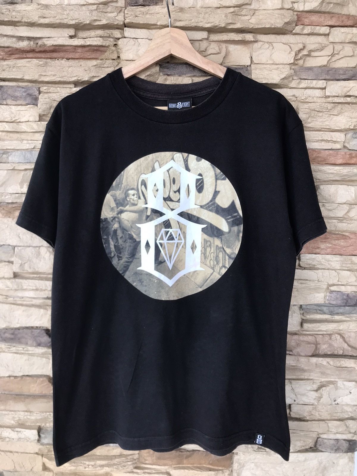 Rebel Eight Logo Tee skateboarding