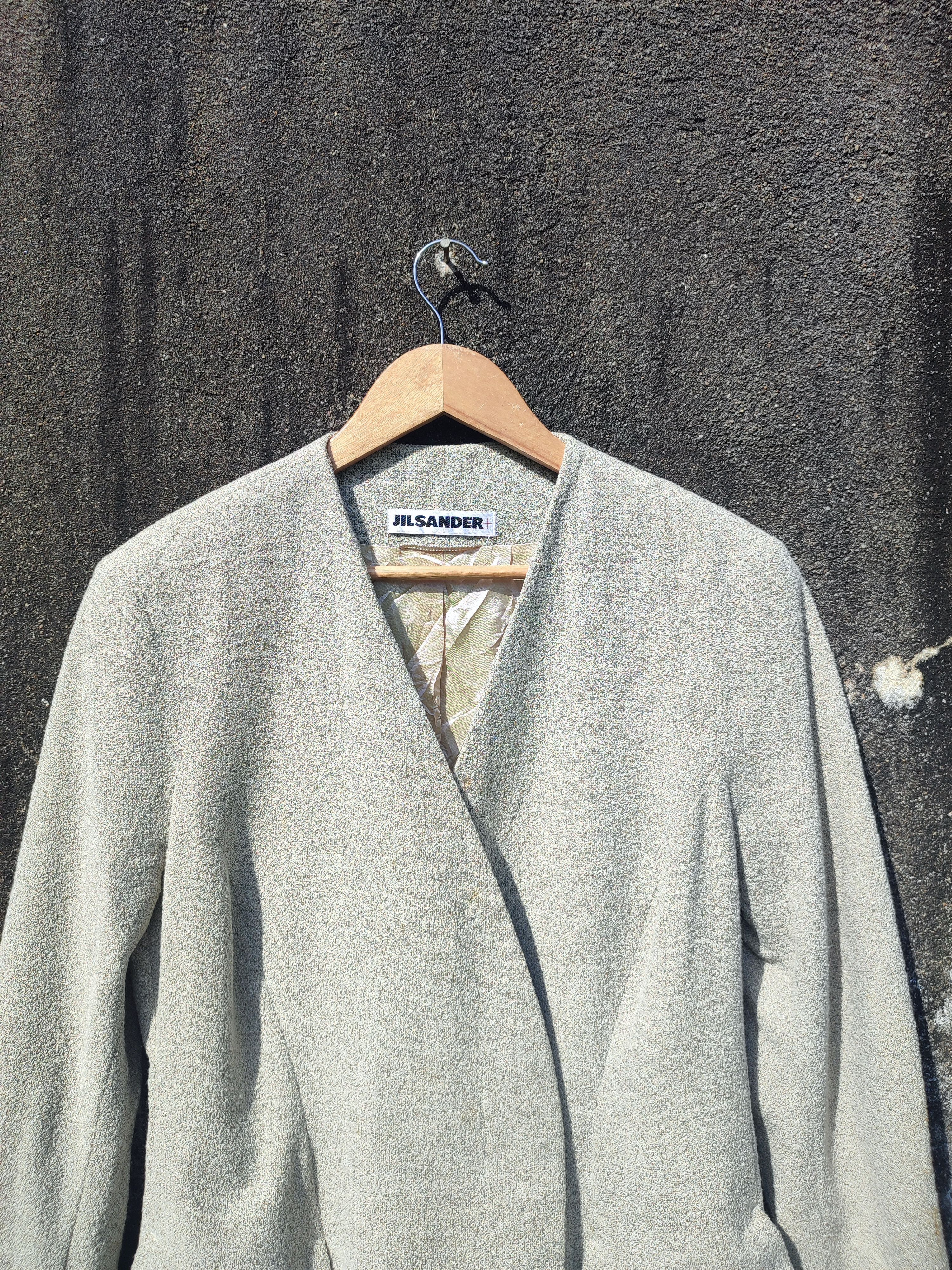 Jil Sander Vintage Jil Sander+ Minimalist Wool Blend Blazer Size M / US 6-8 / IT 42-44 - 3 Thumbnail