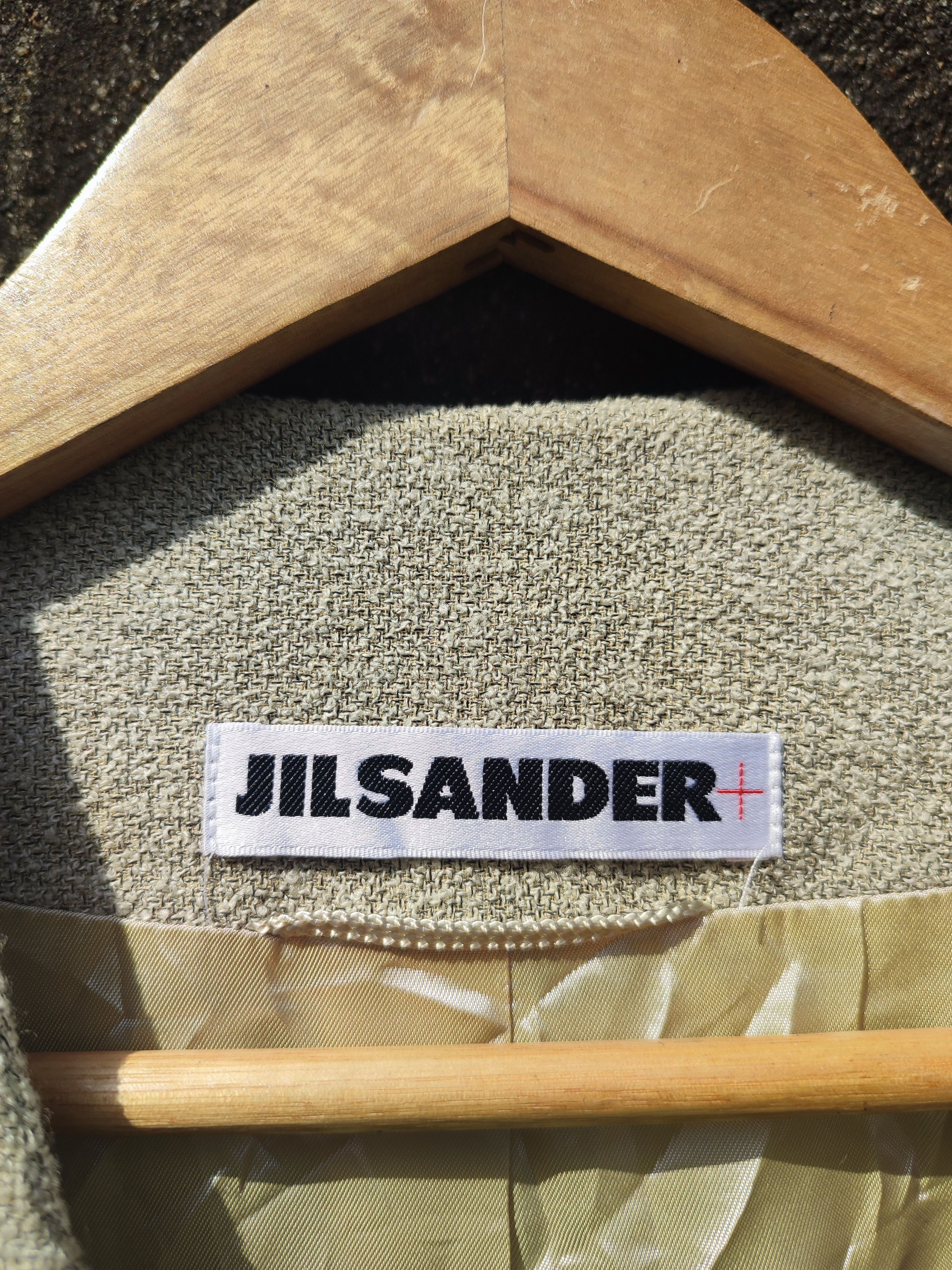 Jil Sander Vintage Jil Sander+ Minimalist Wool Blend Blazer Size M / US 6-8 / IT 42-44 - 8 Thumbnail