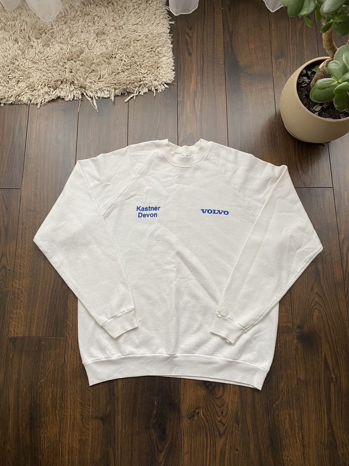 Vintage Vintage Volvo club crewneck sweatshirt Size US XL / EU 56 / 4 - 2 Thumbnail