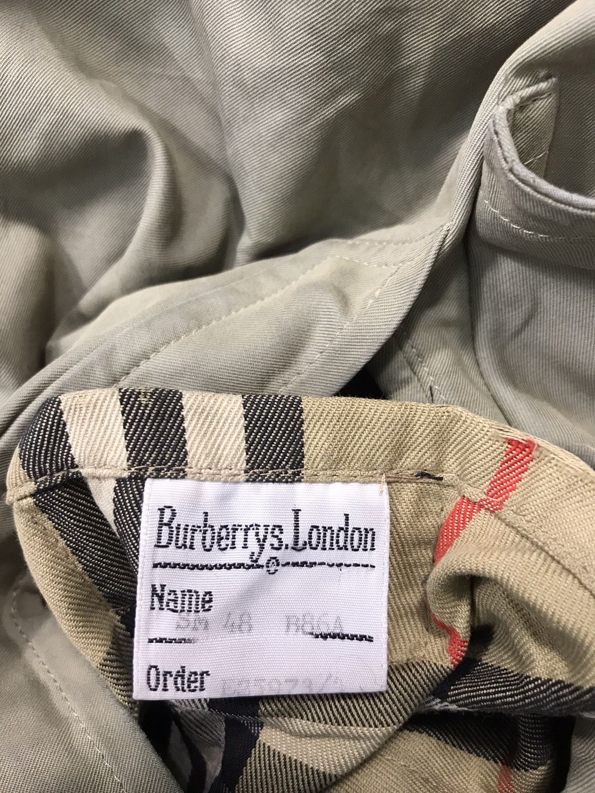 Burberry × Designer Burberry Nova Check Monogram Trench Coat Double Breasted Size US XL / EU 56 / 4 - 8 Thumbnail