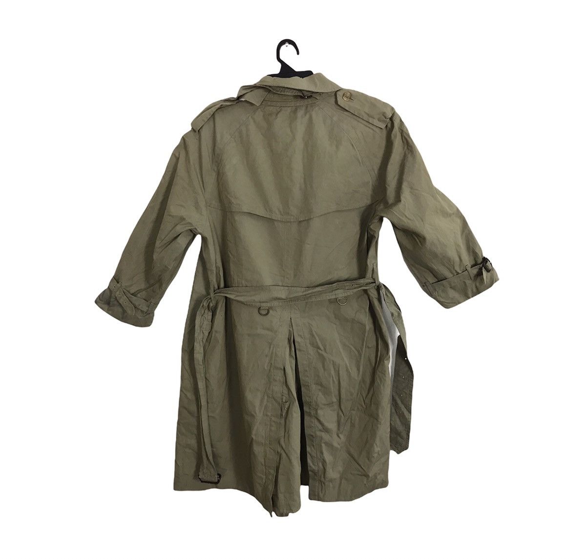 Burberry × Designer Burberry Nova Check Monogram Trench Coat Double Breasted Size US XL / EU 56 / 4 - 3 Thumbnail