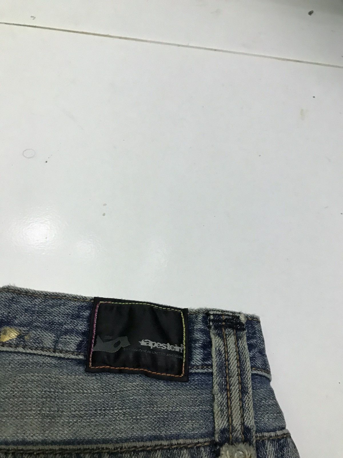 Vintage 32x30 Apestein denim jeans Size US 32 / EU 48 - 6 Thumbnail