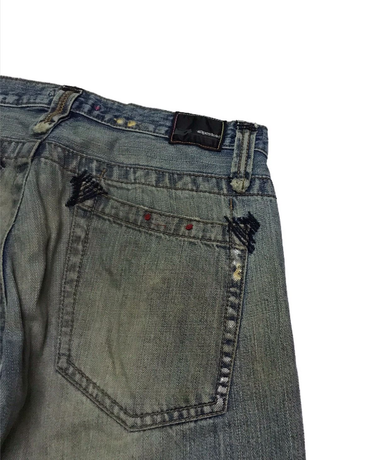 Vintage 32x30 Apestein denim jeans Size US 32 / EU 48 - 4 Thumbnail
