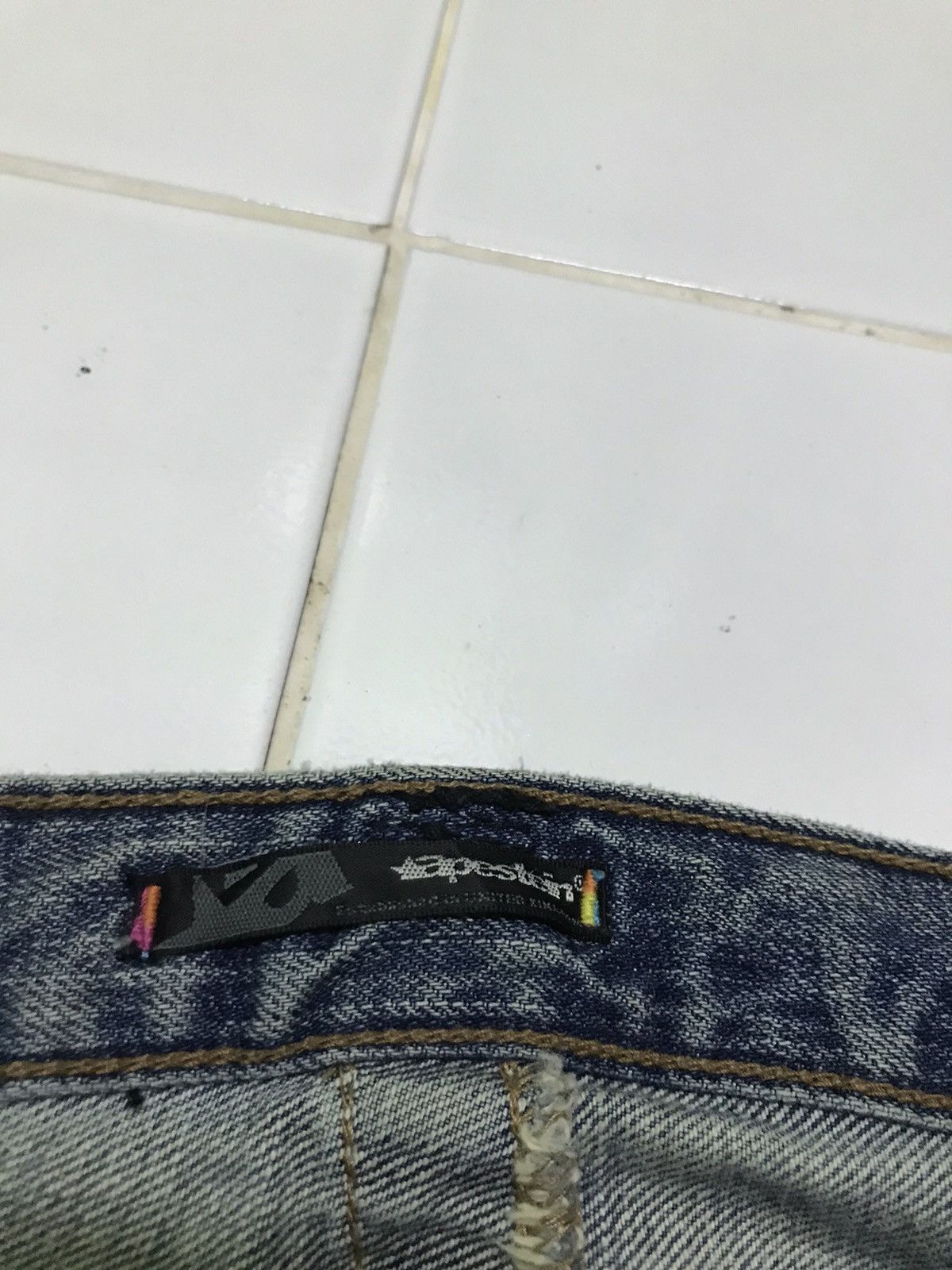 Vintage 32x30 Apestein denim jeans Size US 32 / EU 48 - 5 Thumbnail