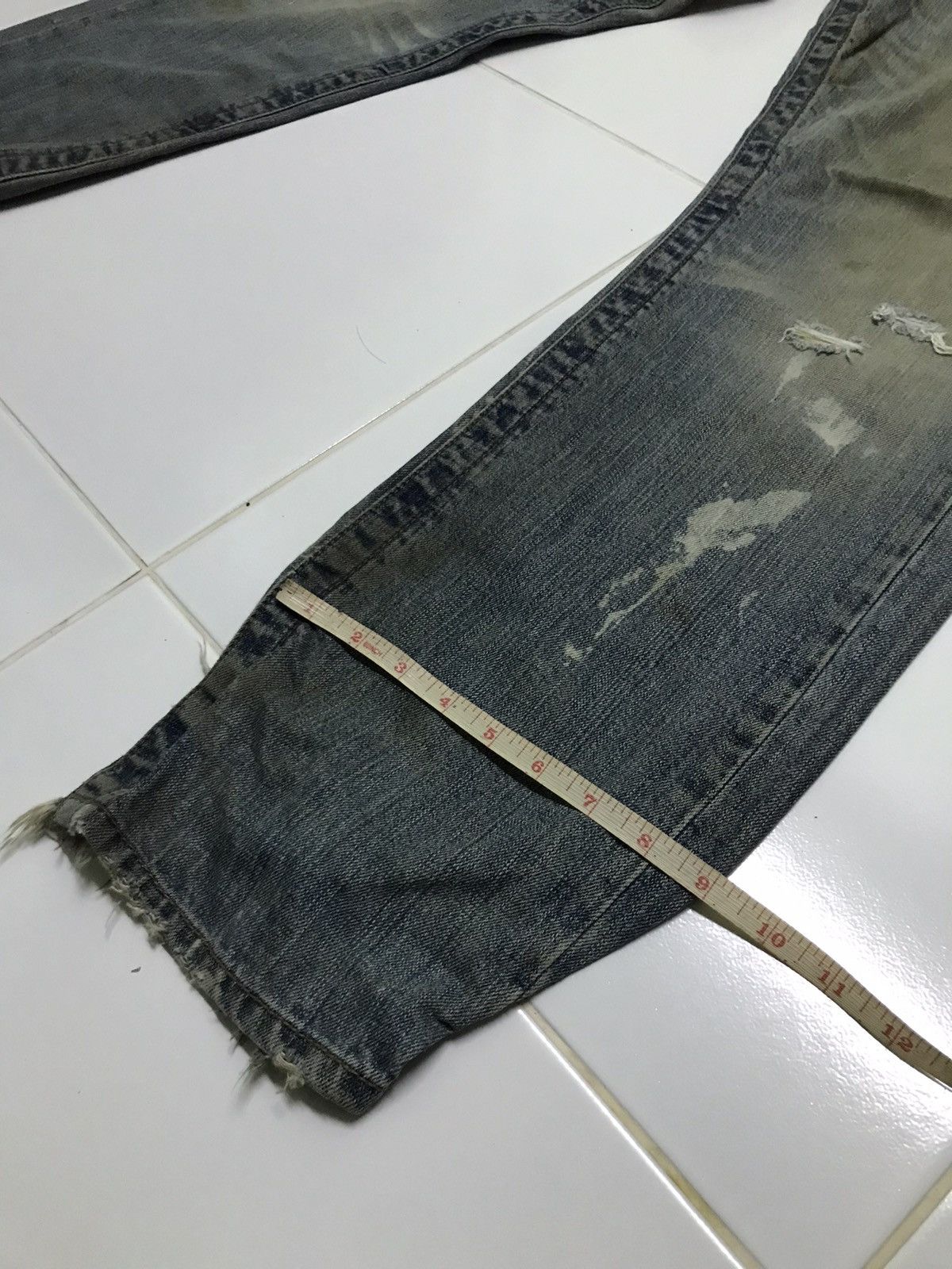 Vintage 32x30 Apestein denim jeans Size US 32 / EU 48 - 9 Thumbnail