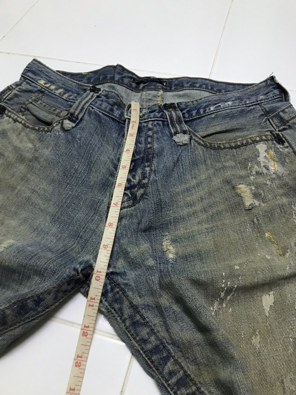 Vintage 32x30 Apestein denim jeans Size US 32 / EU 48 - 13 Thumbnail
