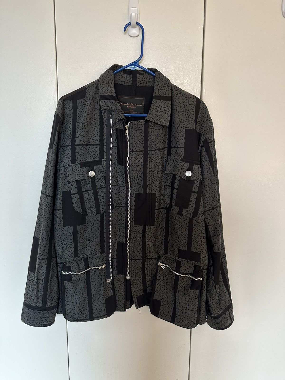 Undercover AW03 Undercover Scab Knit Double Zip Hoodie | Grailed
