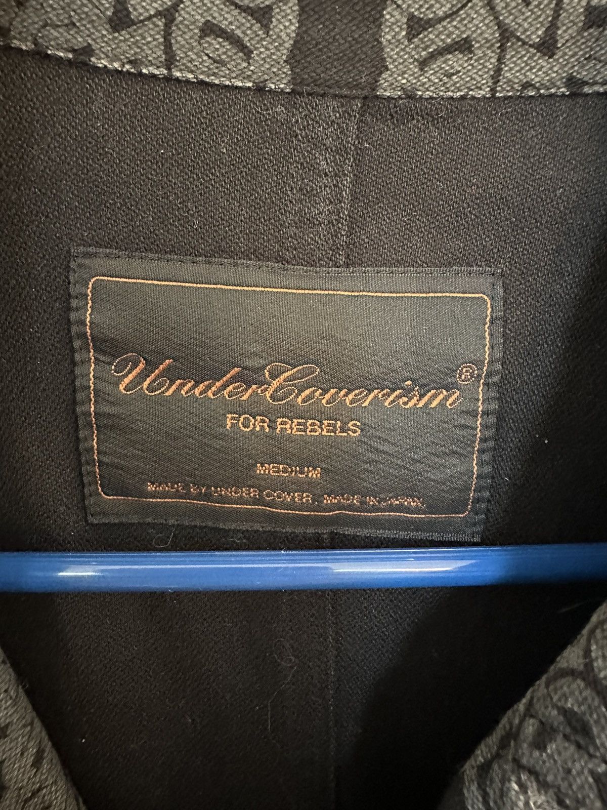 Undercover Undercover SS2003 "Scab" Military Geometric Pattern Jacket Size US M / EU 48-50 / 2 - 4 Thumbnail