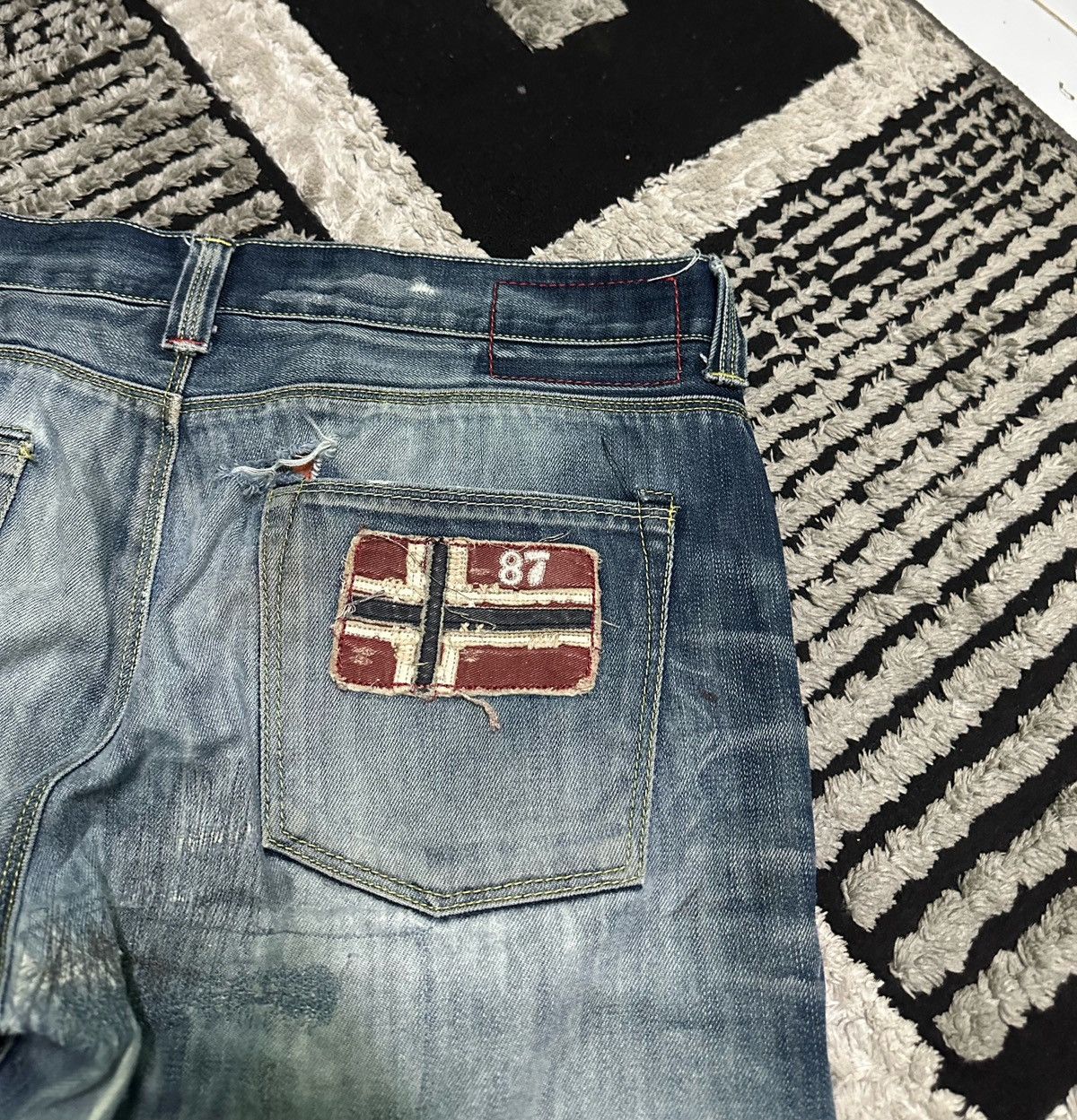 Napapijri 34x33 Napapijri blue denim jeans Size US 34 / EU 50 - 8 Thumbnail
