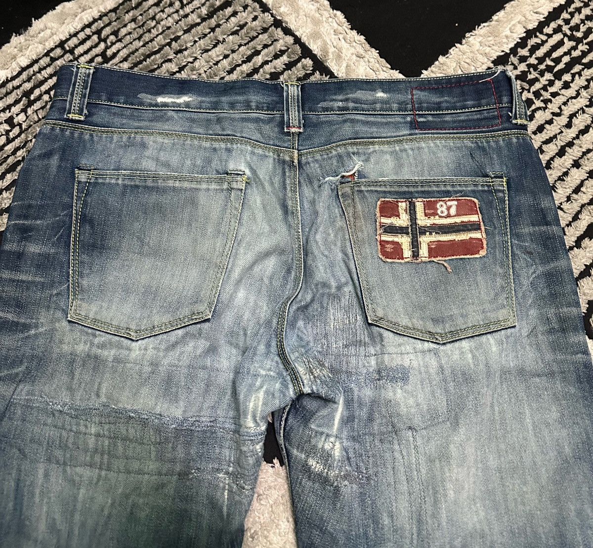 Napapijri 34x33 Napapijri blue denim jeans Size US 34 / EU 50 - 7 Thumbnail