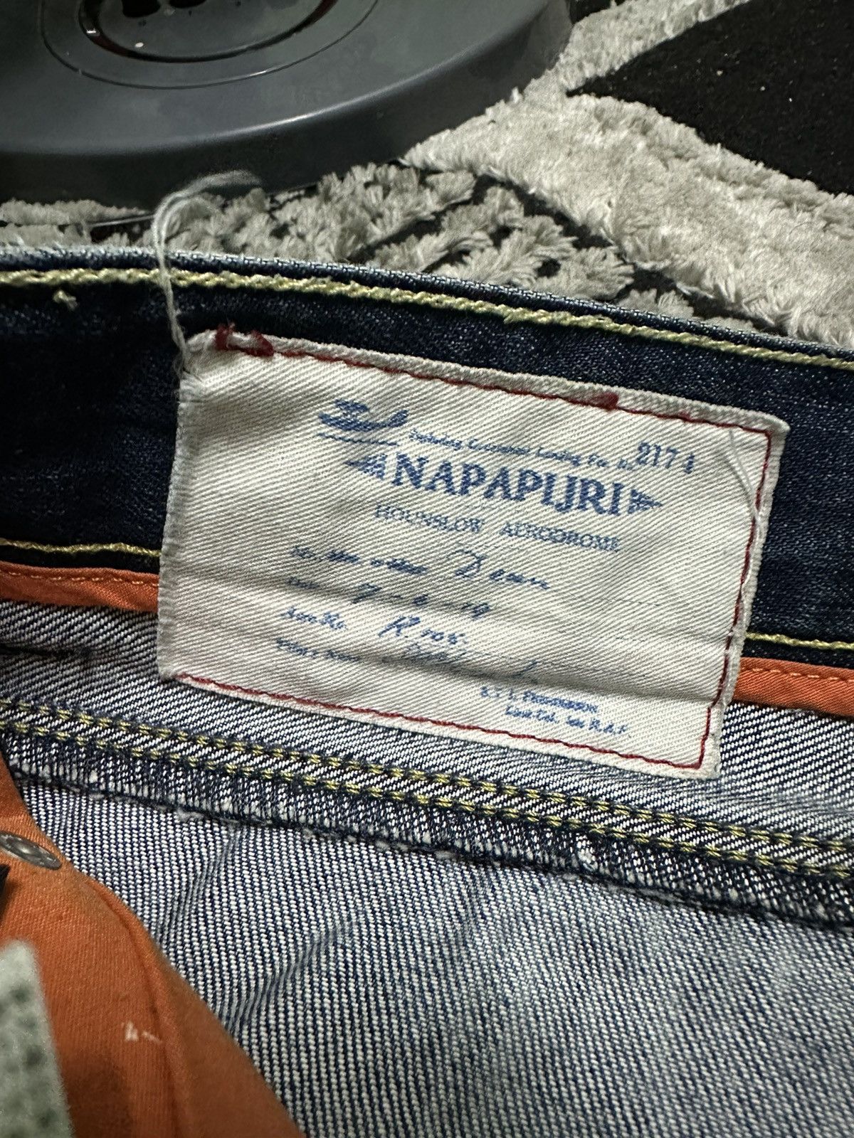 Napapijri 34x33 Napapijri blue denim jeans Size US 34 / EU 50 - 3 Thumbnail