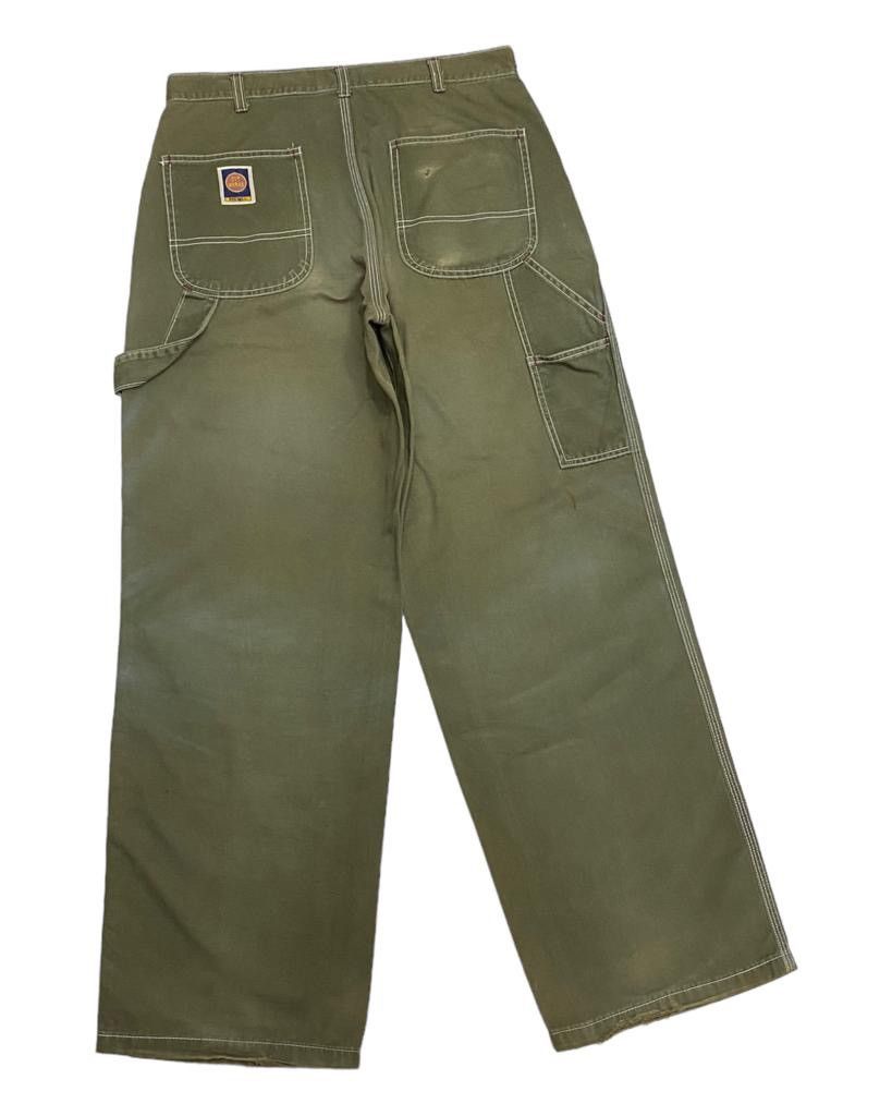 Issey Miyake 🔥VINTAGE OUT WORKS BAGGY CARGO CARPENTER PANTS Size US 31 - 4 Thumbnail