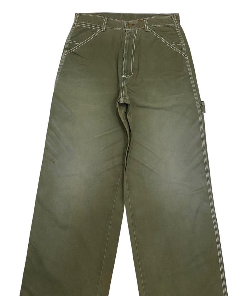 Issey Miyake 🔥VINTAGE OUT WORKS BAGGY CARGO CARPENTER PANTS Size US 31 - 3 Thumbnail