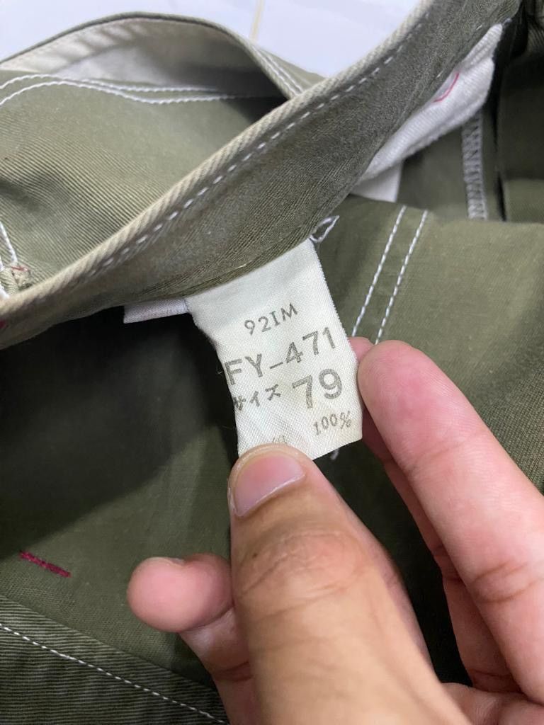 Issey Miyake 🔥VINTAGE OUT WORKS BAGGY CARGO CARPENTER PANTS Size US 31 - 9 Thumbnail