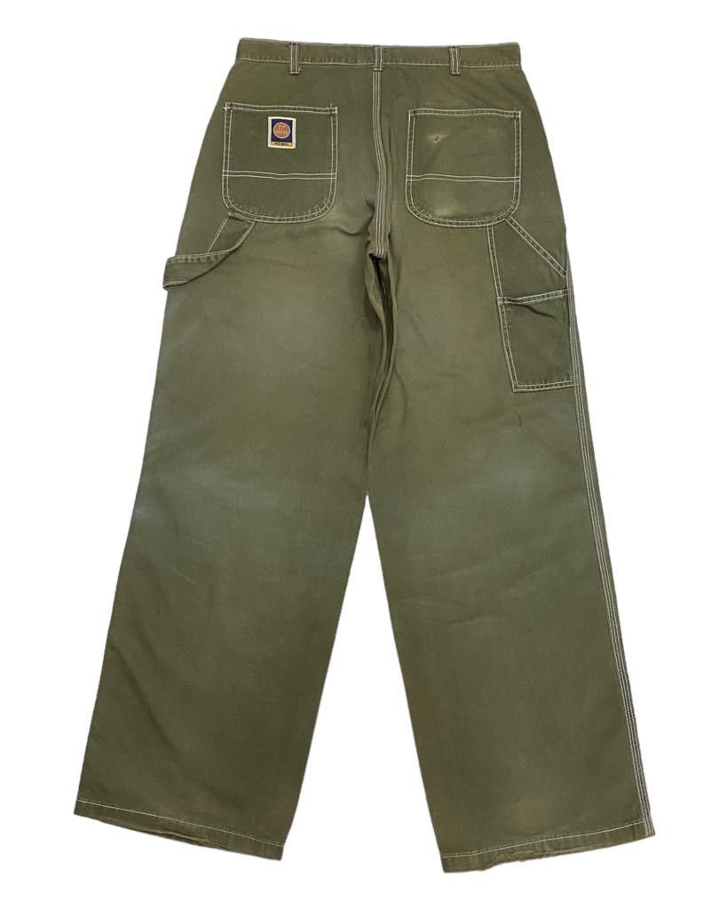 Issey Miyake 🔥VINTAGE OUT WORKS BAGGY CARGO CARPENTER PANTS Size US 31 - 1 Thumbnail